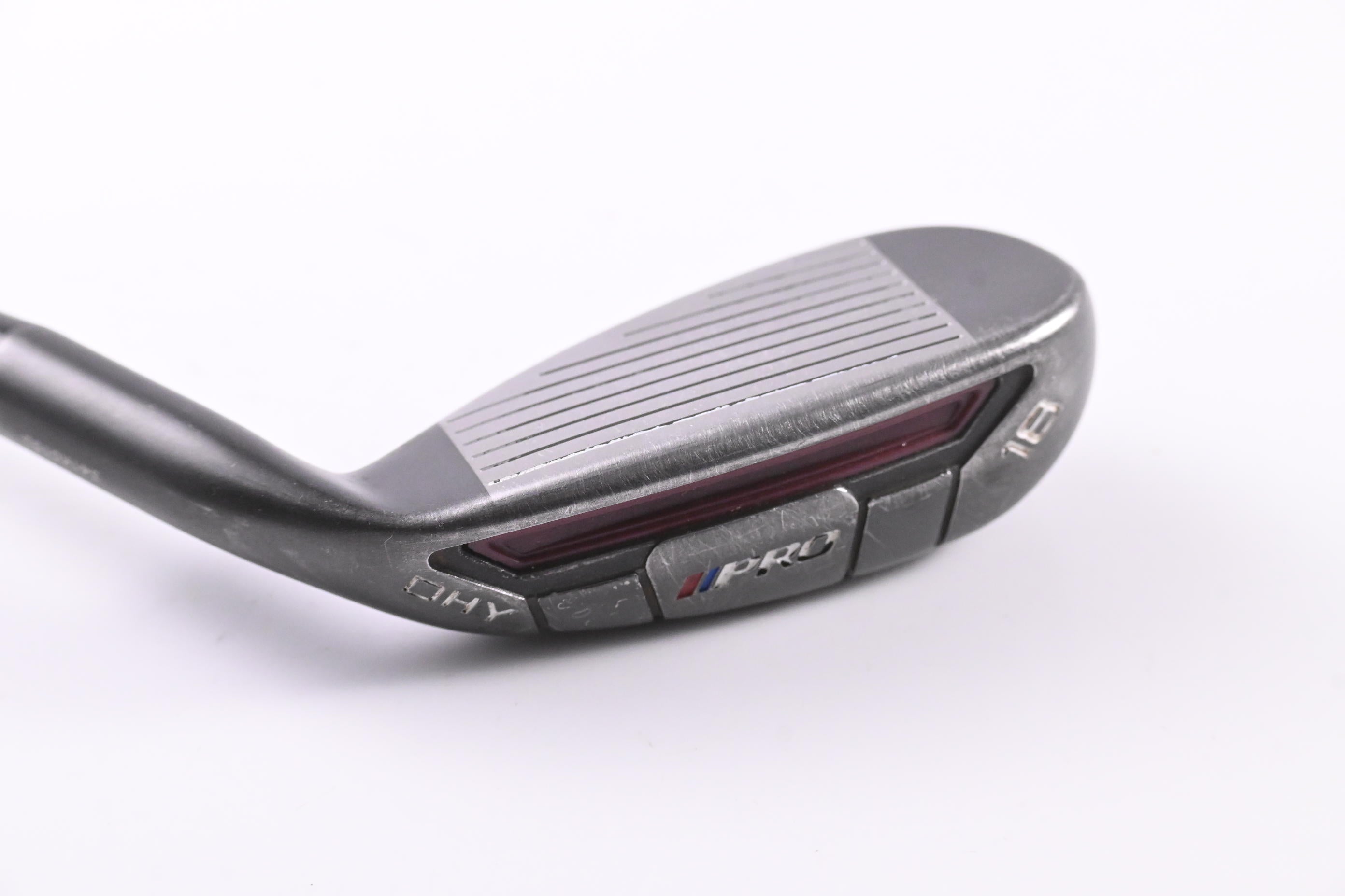 Left Hand Adams Pro DHY #3 Hybrid / 18 Degree / Regular Flex Aldila Tour Blue 85