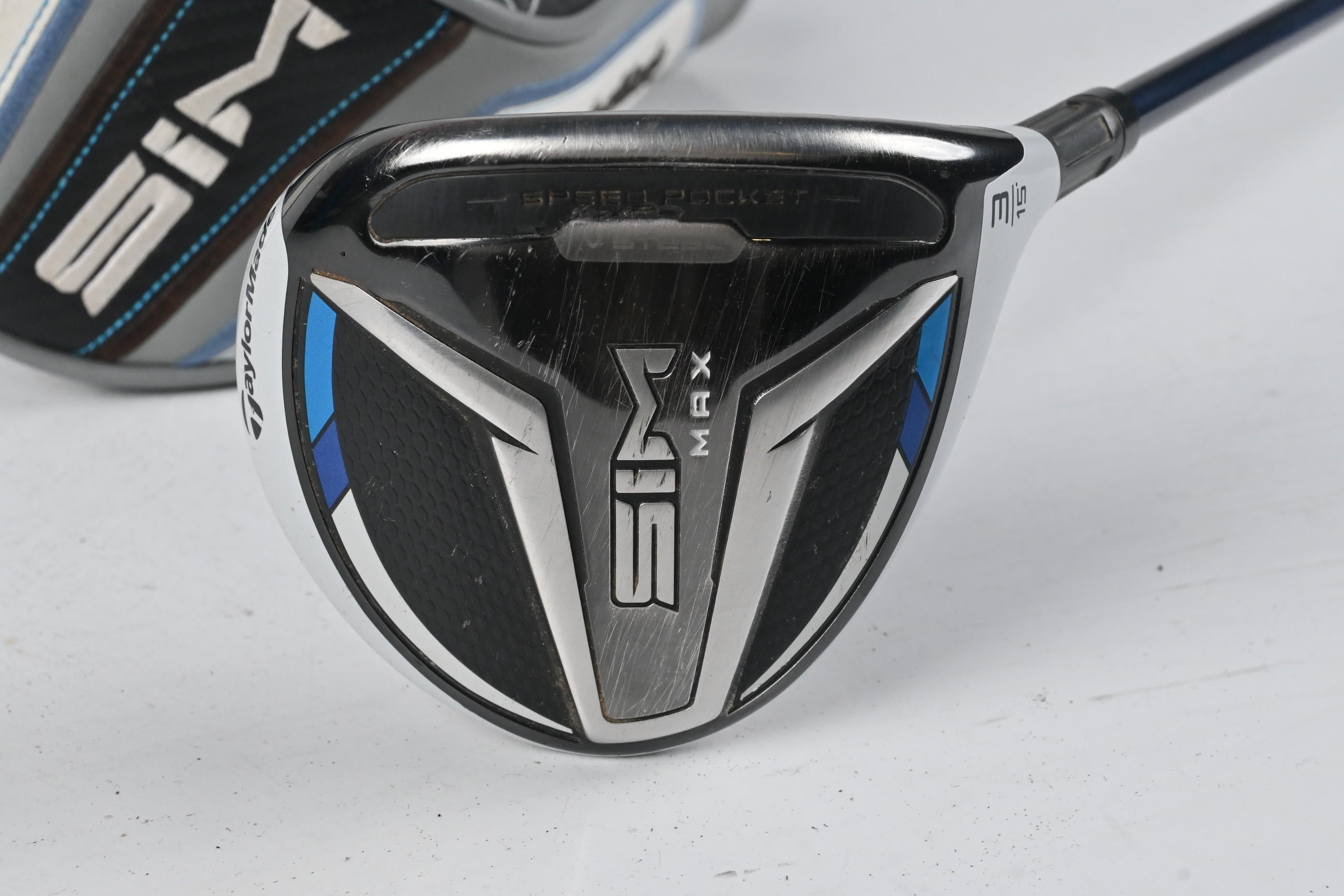 Taylormade SIM Max #3 Wood / 15 Degree / Regular Flex Fujikura Ventus Blue 5