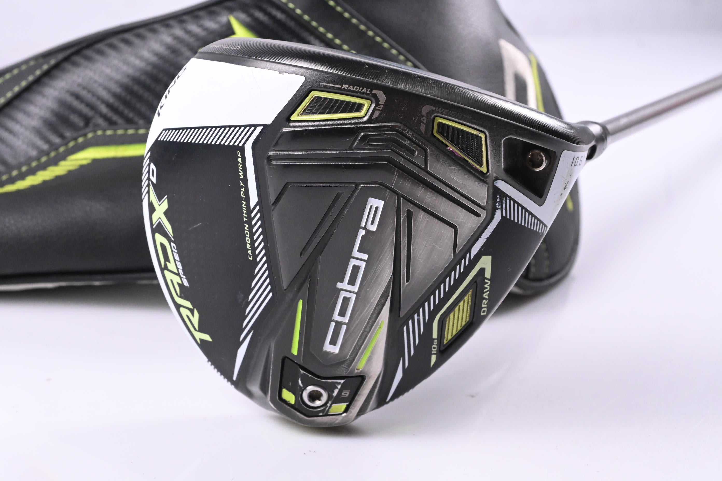 Cobra King Radspeed XD Driver / 10.5 Degree / Regular Flex Evenflow Riptide CB