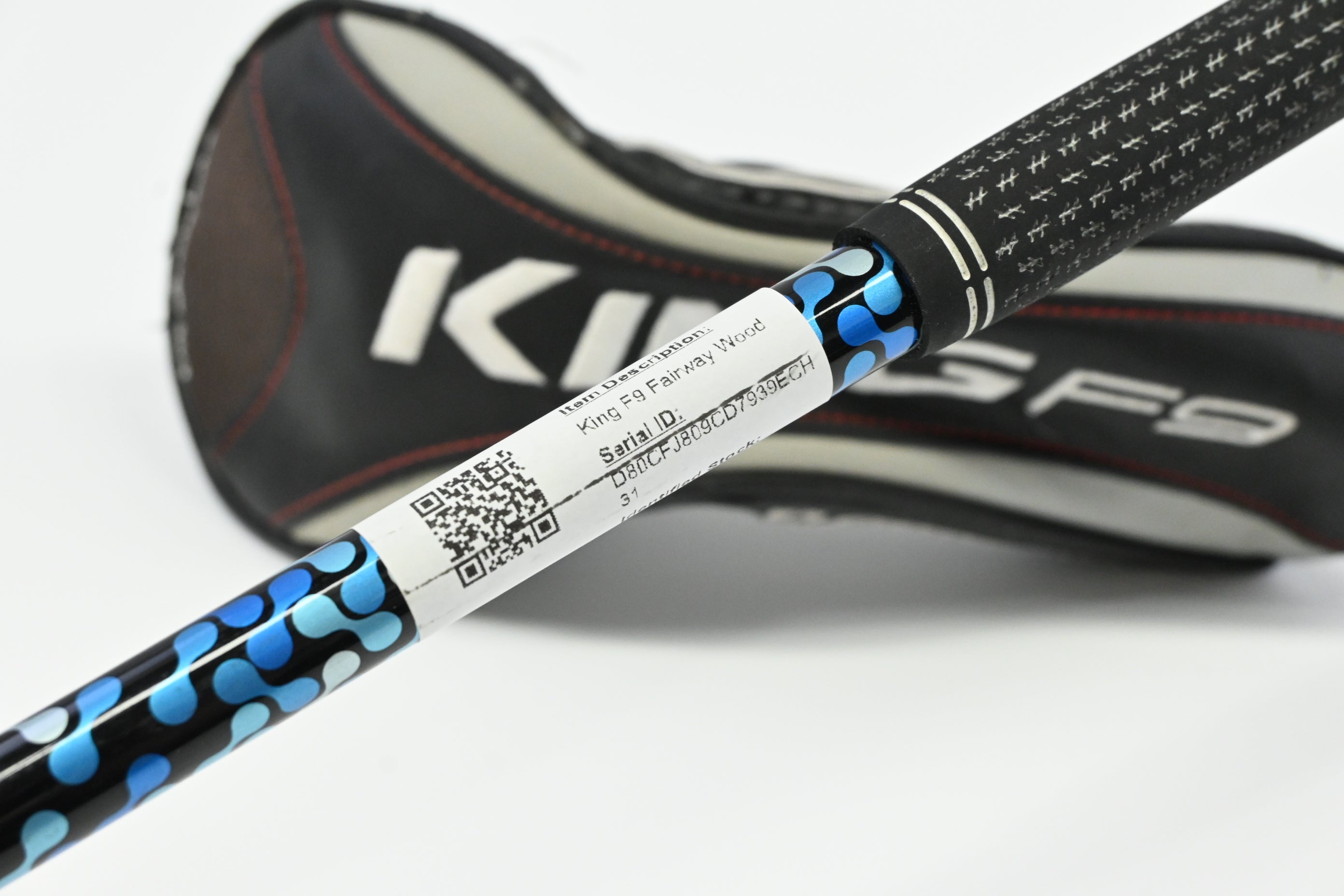 Cobra King F9 #3-4 Wood / 14.5 Degree / Stiff Flex Fujikura Atmos Blue 7 Shaft