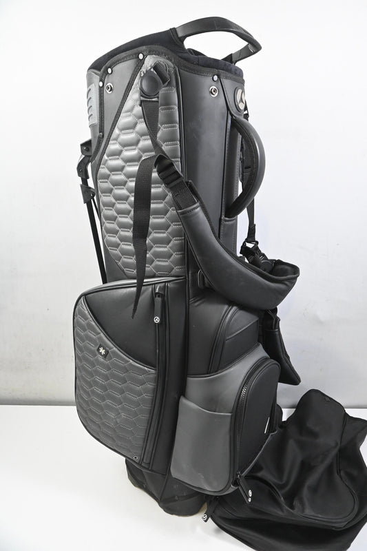 Motocaddy Elite Flex Stand Bag / 14-Way Divider / Black, Grey