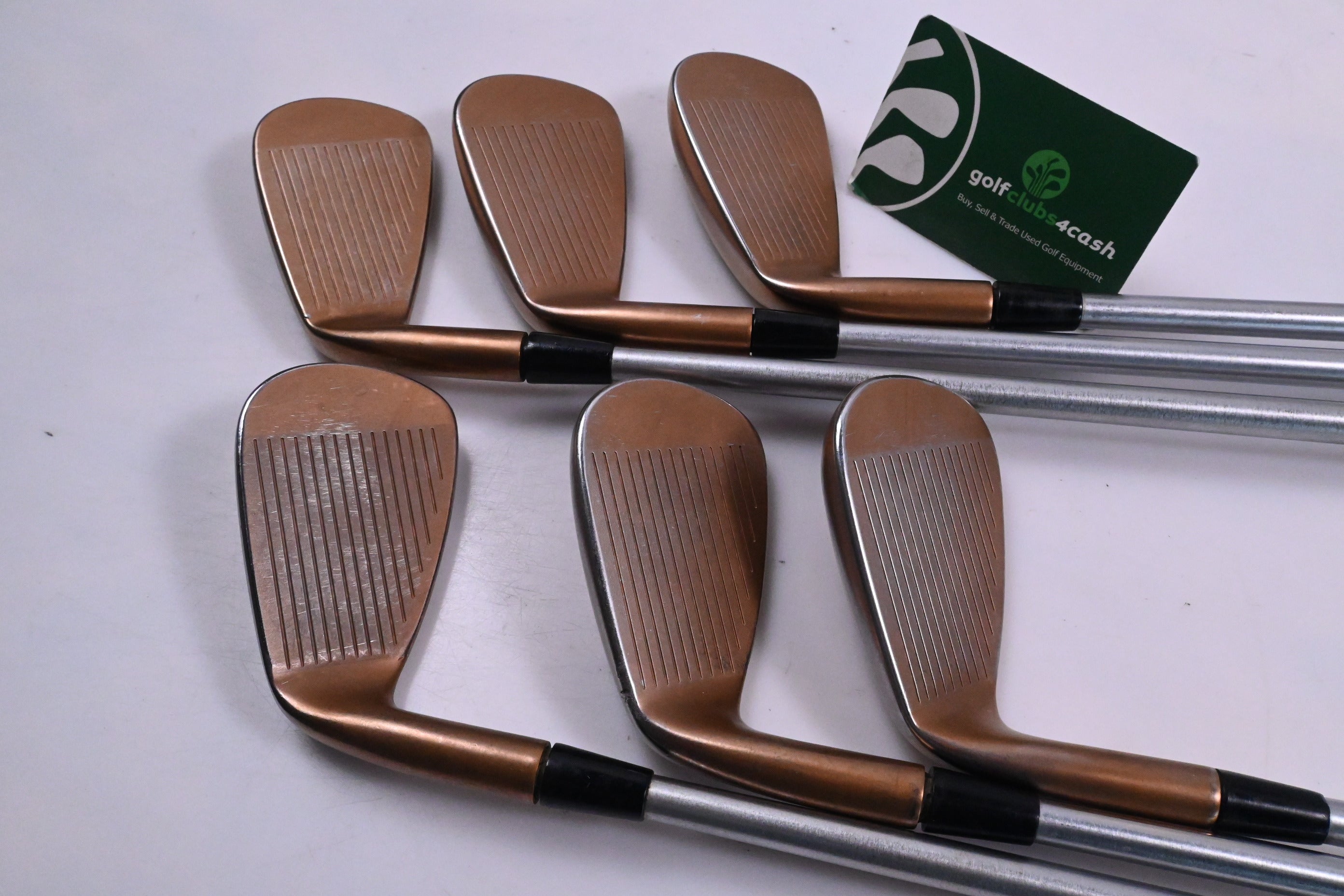 Cobra King Forged Tec Copper Irons / 5-PW / X-Flex KBS Tour C-Taper 130 Shafts