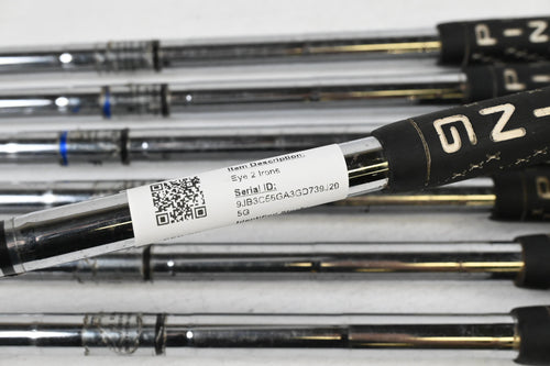 Ping Eye 2 Irons / 3-9i / Orange Dot / Stiff Flex Ping ZZ Lite Steel Shafts