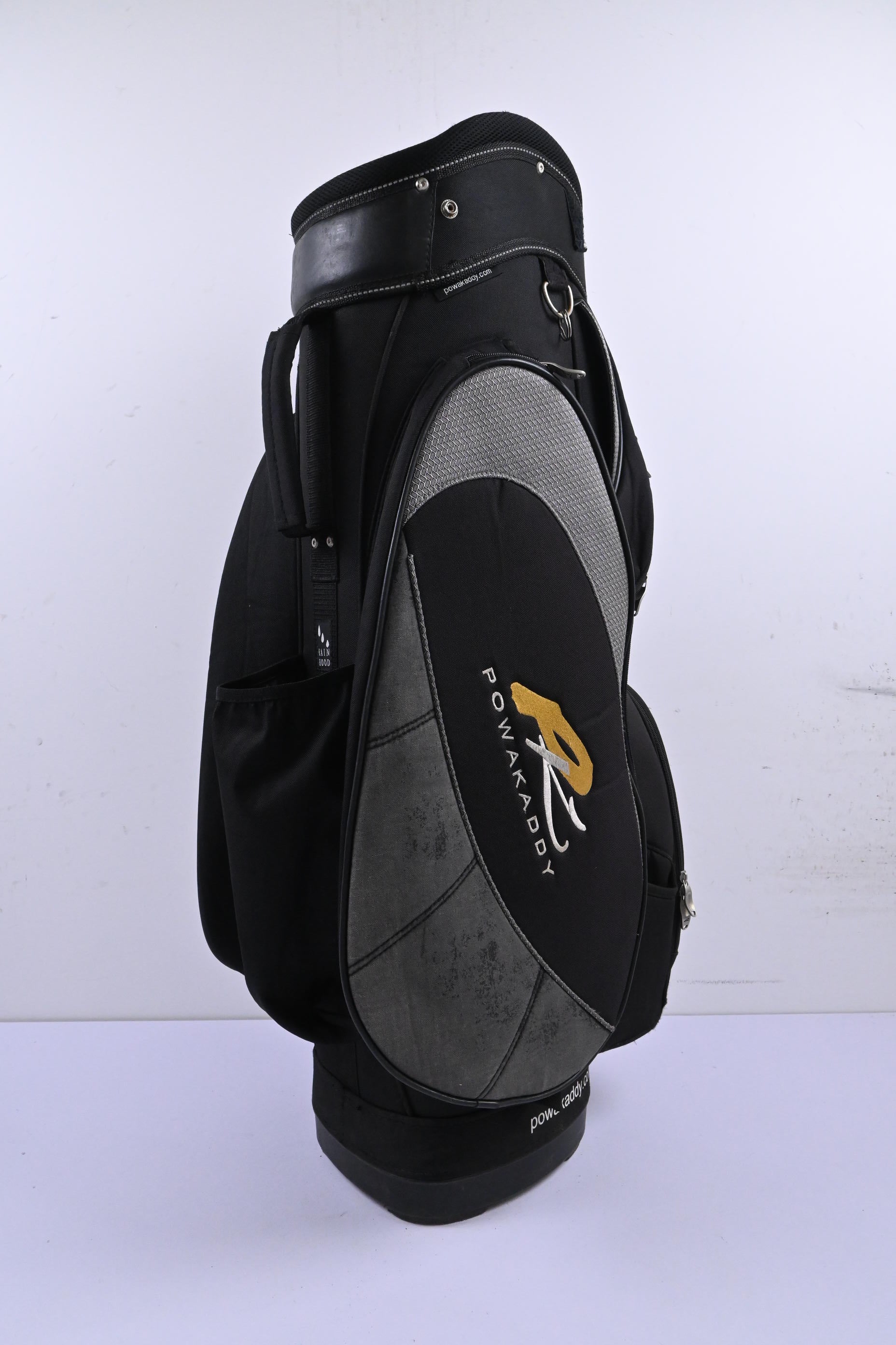 Powakaddy Cart Bag / 7-Way Divider / Black & Grey