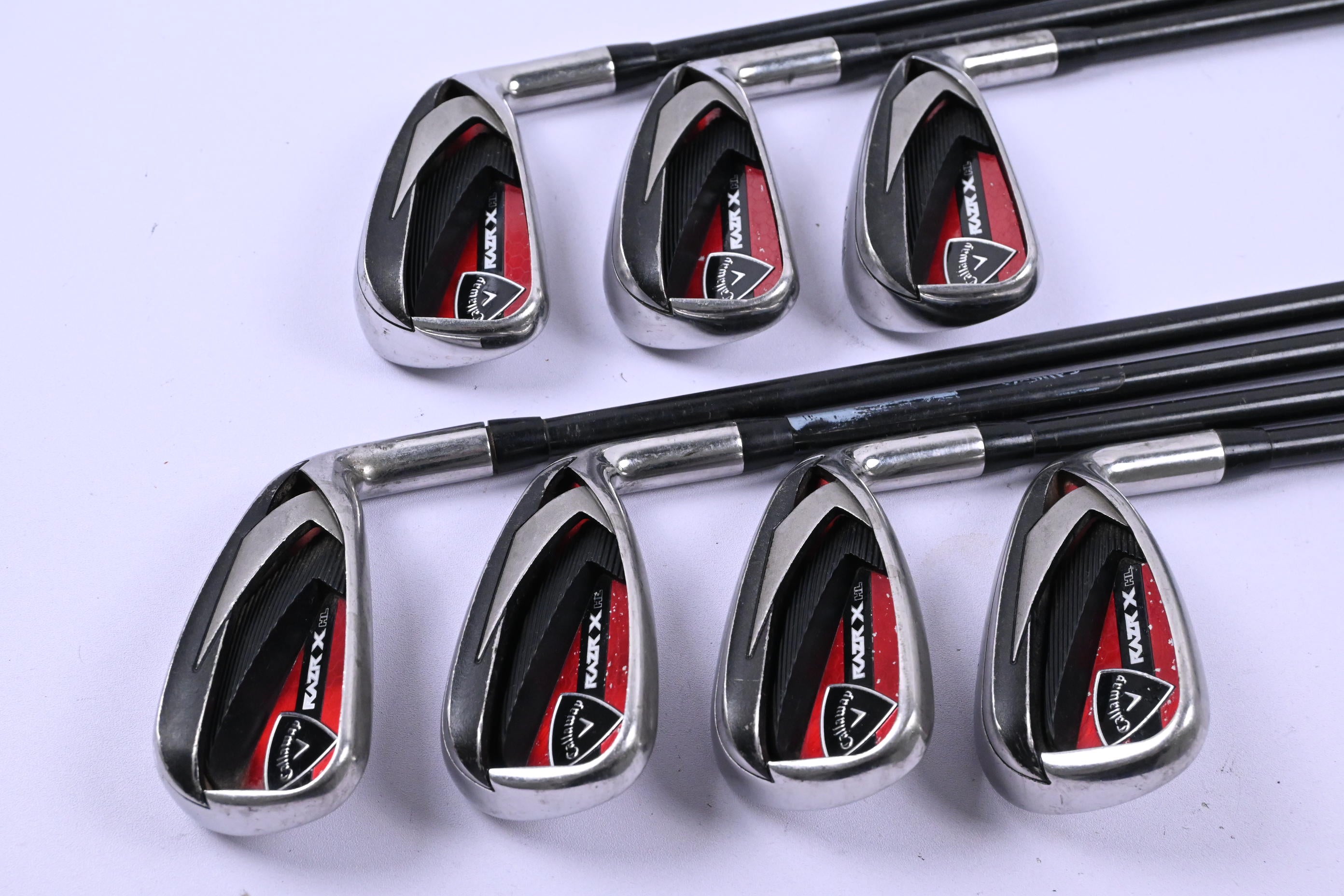Callaway RAZR X HL Irons / 4-PW / Regular Flex Callaway 75 Shafts