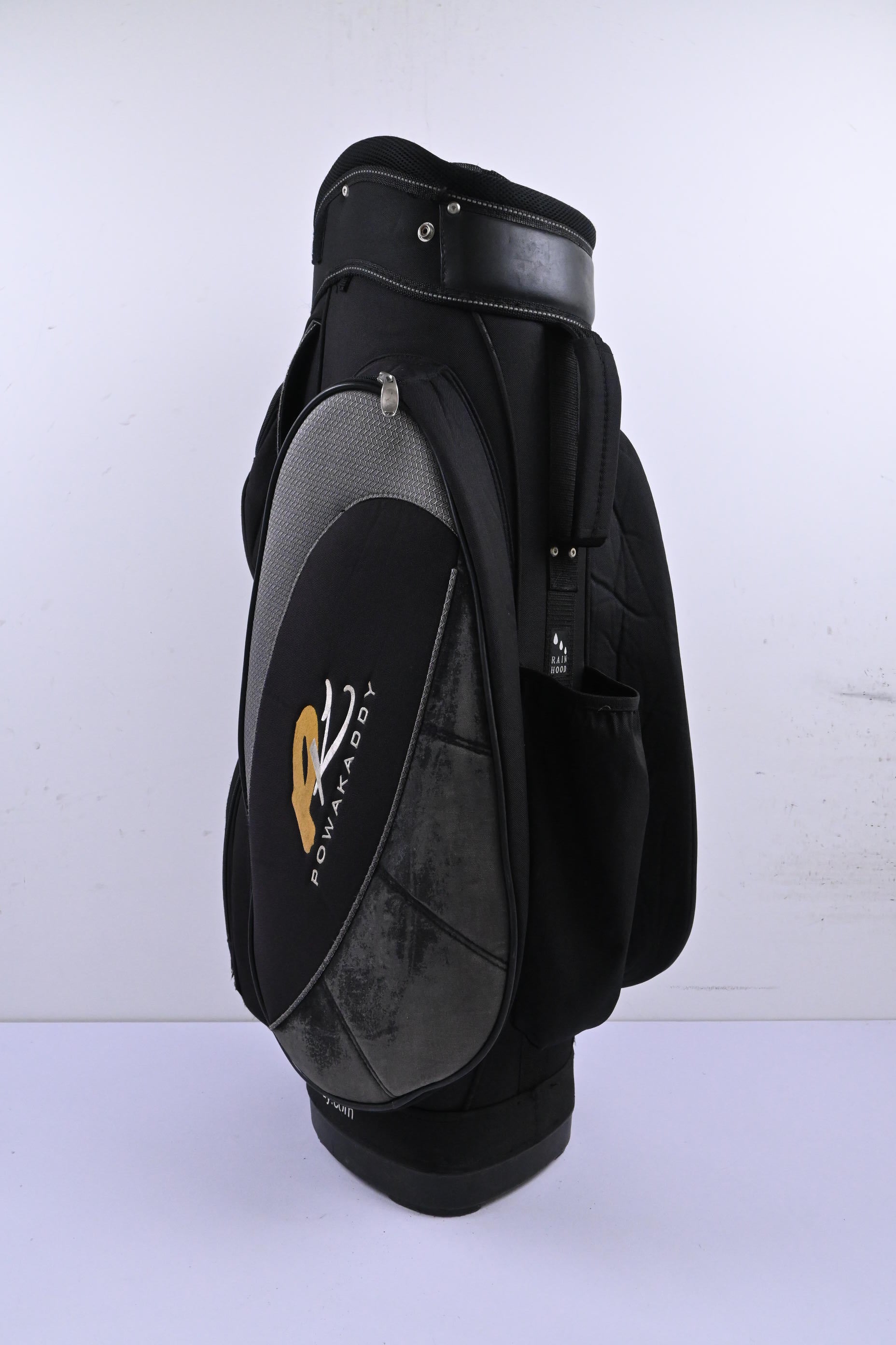 Powakaddy Cart Bag / 7-Way Divider / Black & Grey
