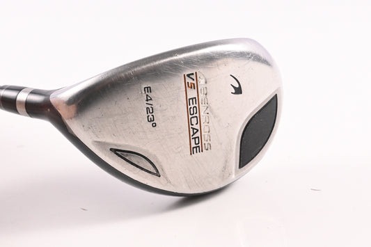 Left Hand Benross V5 #4 Hybrid / 23 Degree / Regular Flex Aldila TM-70 Shaft