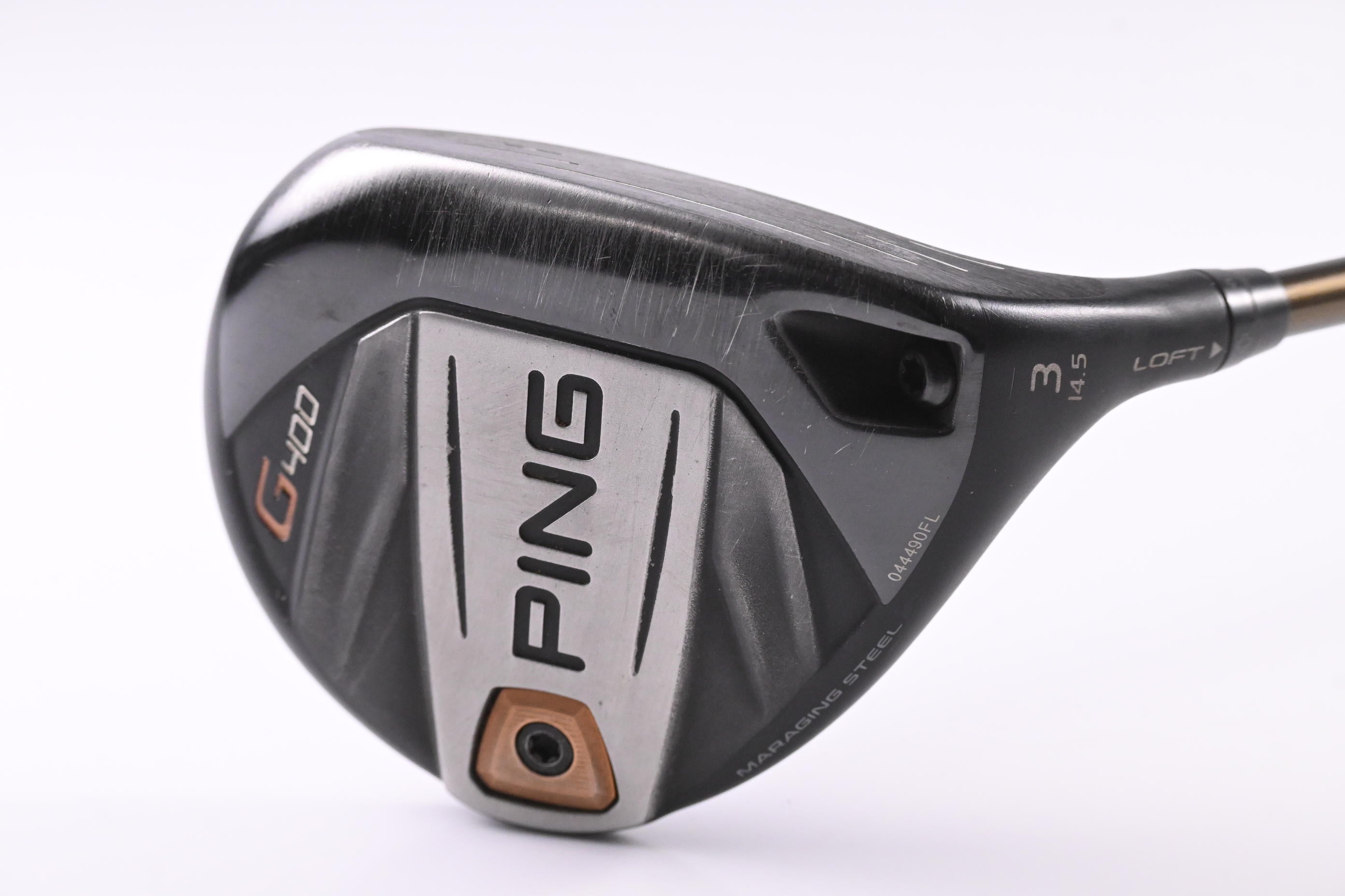 Ping G400 #3 Wood / 14.5 Degree / Stiff Flex Ping Alta CB 65 Shaft