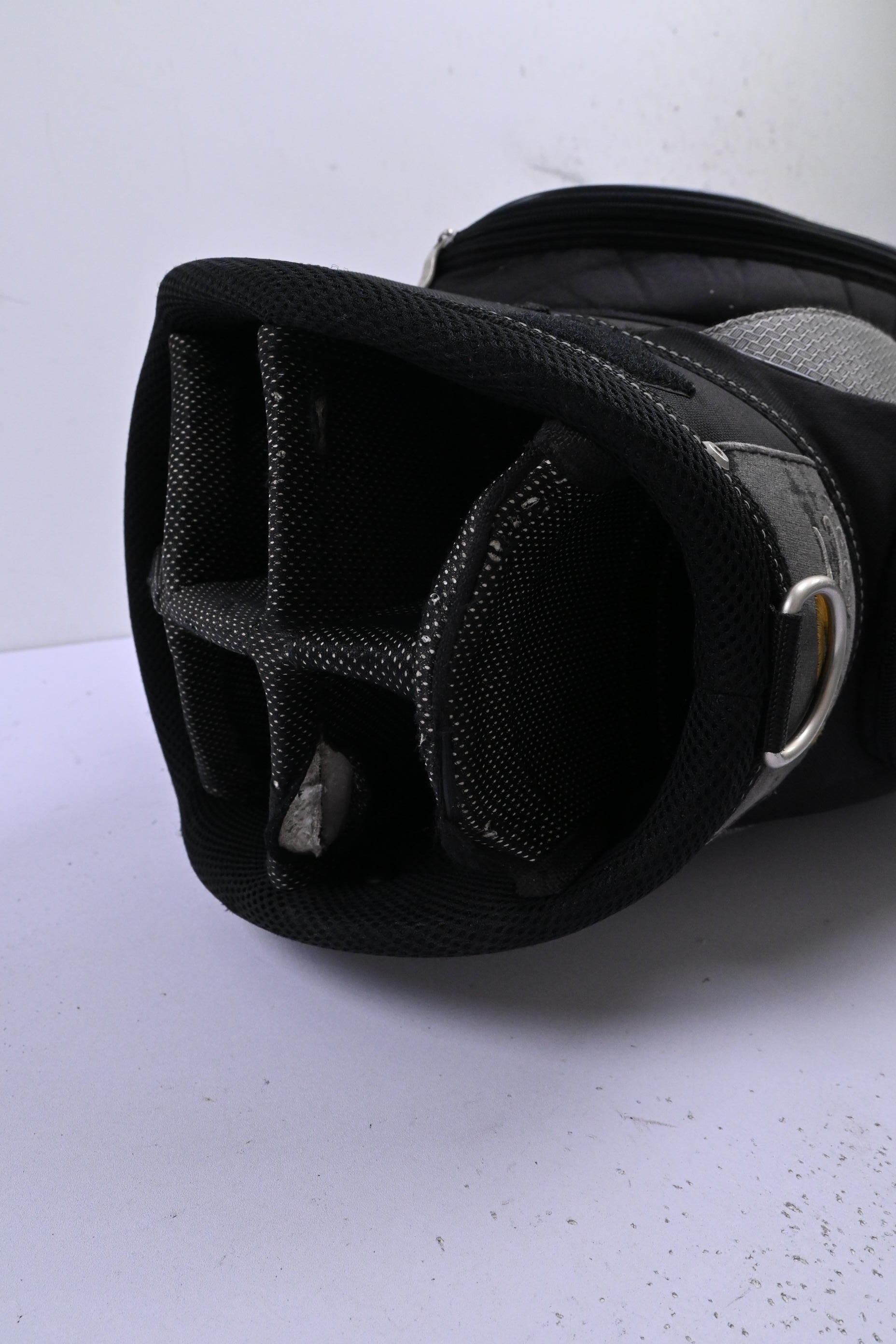 Powakaddy Cart Bag / 7-Way Divider / Black & Grey