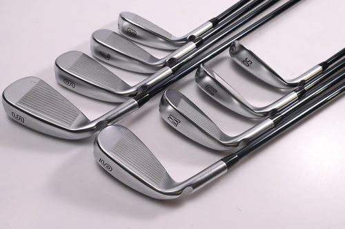 Ping G730 Irons / 5-PW+GW+50° / Green Dot / Senior Flex UST Recoil Dart 65