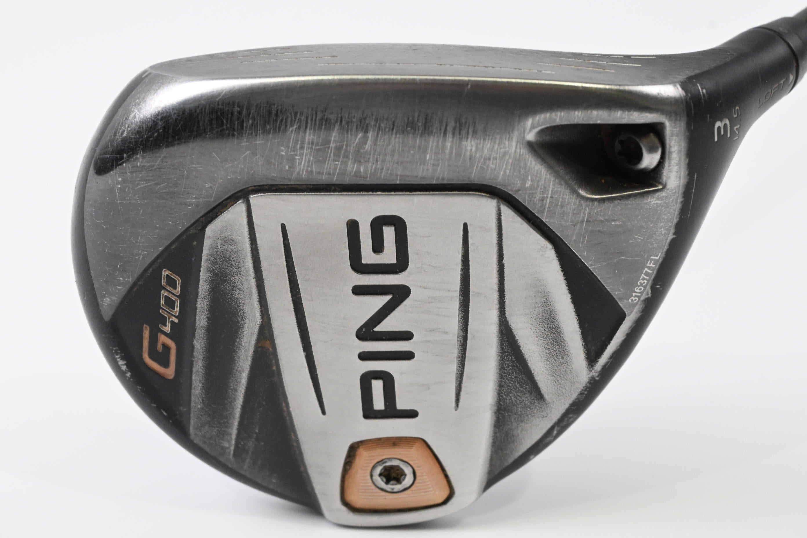 Ping G400 #3 Wood / 14.5 Degree / Regular Flex Ping Alta CB 65 Shaft