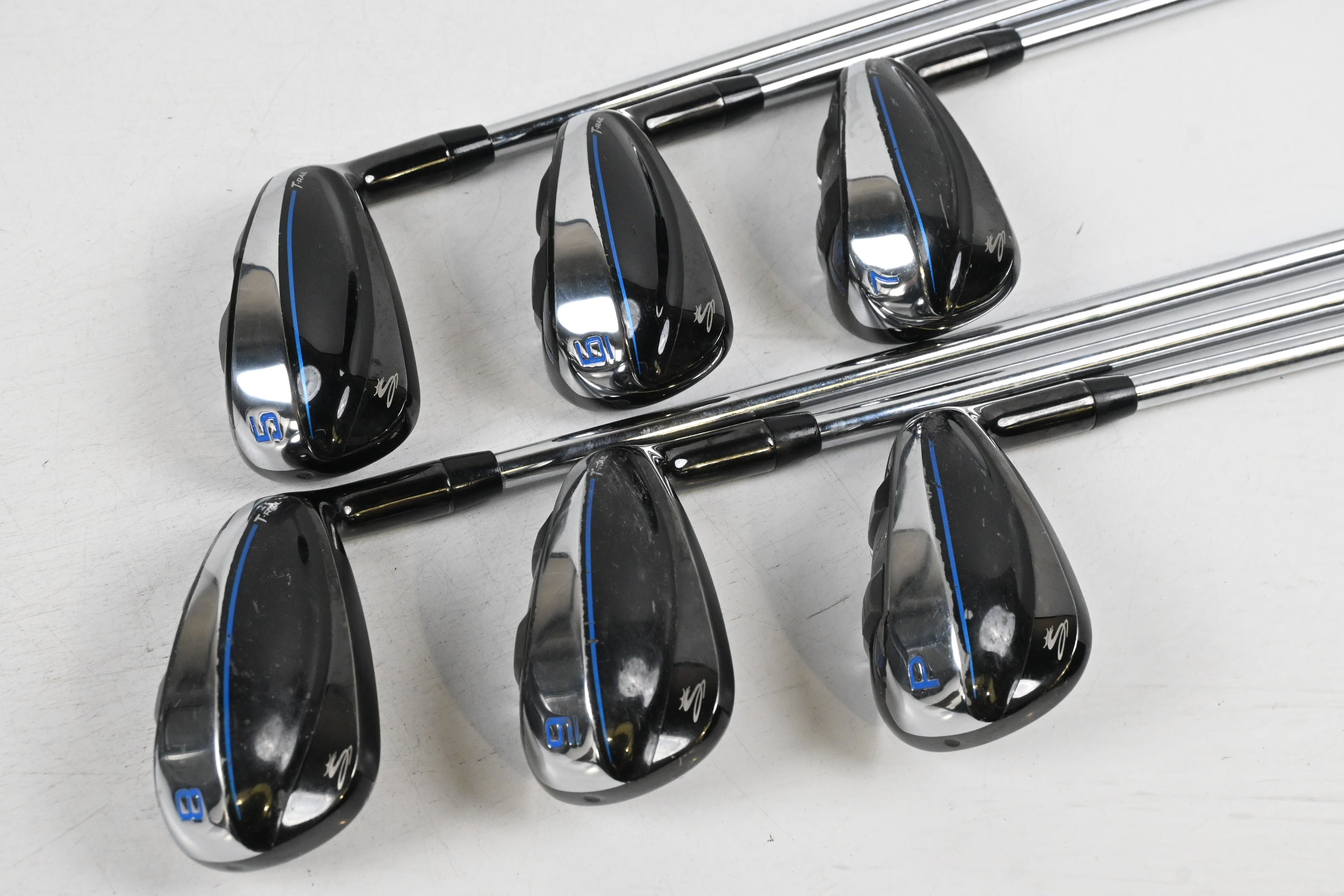 Cobra T-Rail Hybrid Combo Irons / 5-PW / Regular Flex Cobra AirSpeed Shafts
