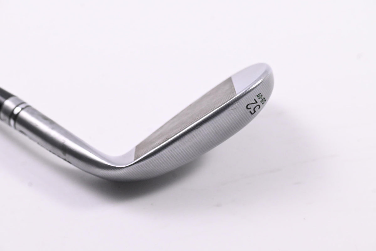 Left Hand Taylormade Milled Grind 4 Gap Wedge / 52 Degree / Stiff Flex Project X Shaft