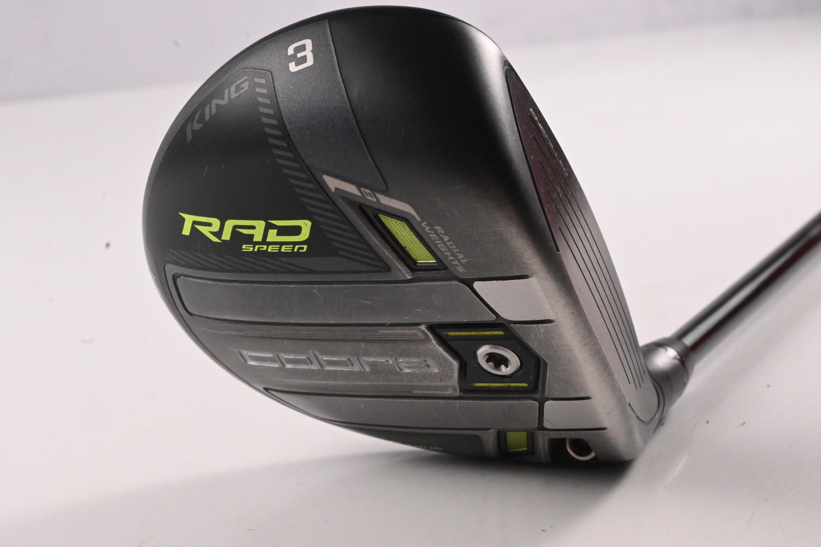 Cobra King Radspeed #3 Wood / 14.5 Degree / Stiff Flex HZRDUS Blue 70 Shaft