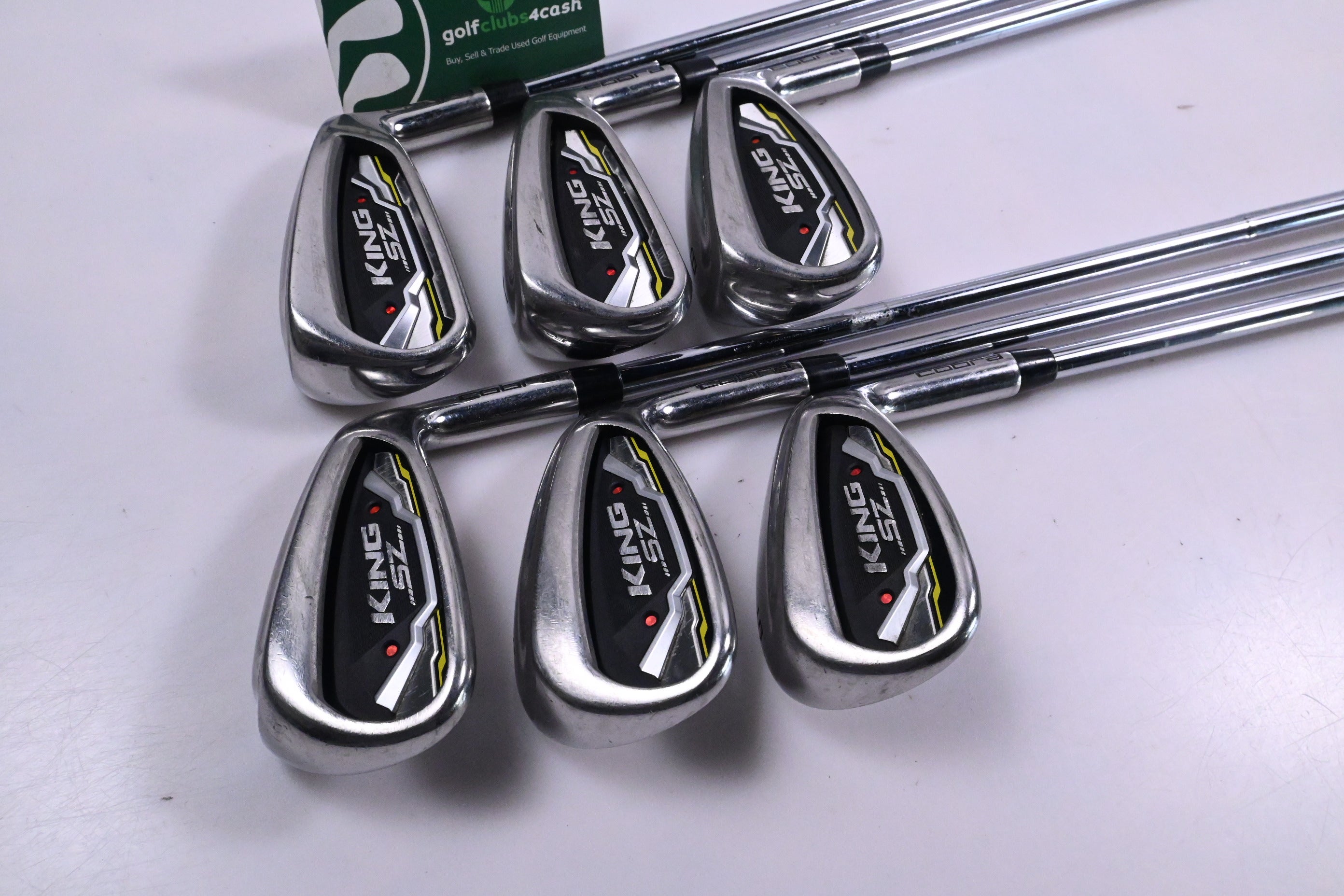 Cobra King Speedzone Irons / 6-PW+GW / Regular Flex Cobra Shafts