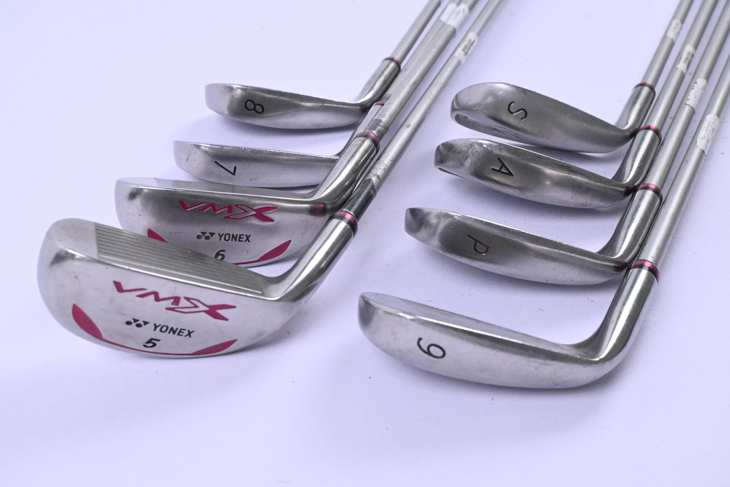 Ladies Yonex VMX Irons / 5-PW+GW+SW / Ladies Flex Yonex HS 600 Shafts