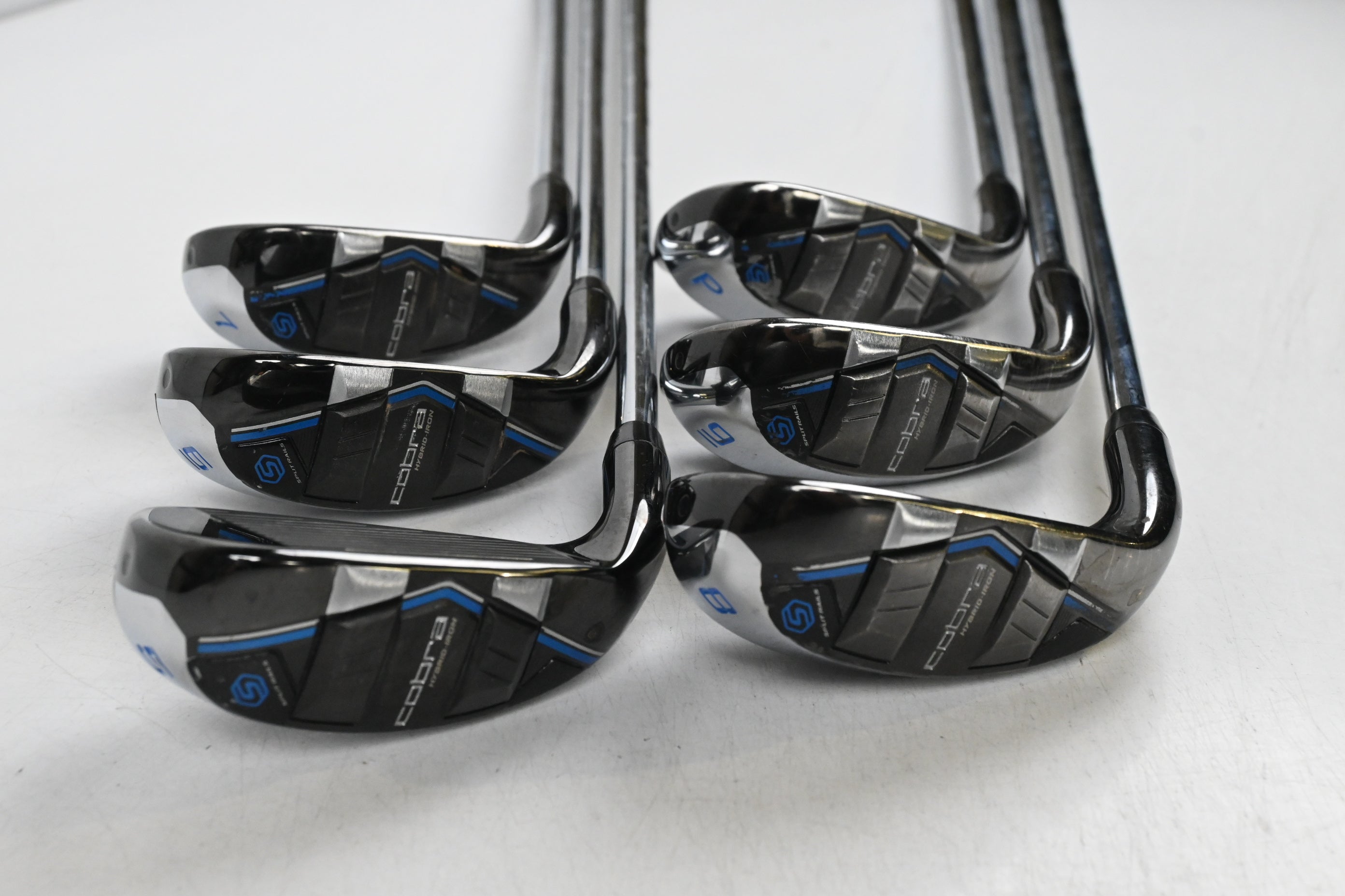 Cobra T-Rail Hybrid Combo Irons / 5-PW / Regular Flex Cobra AirSpeed Shafts