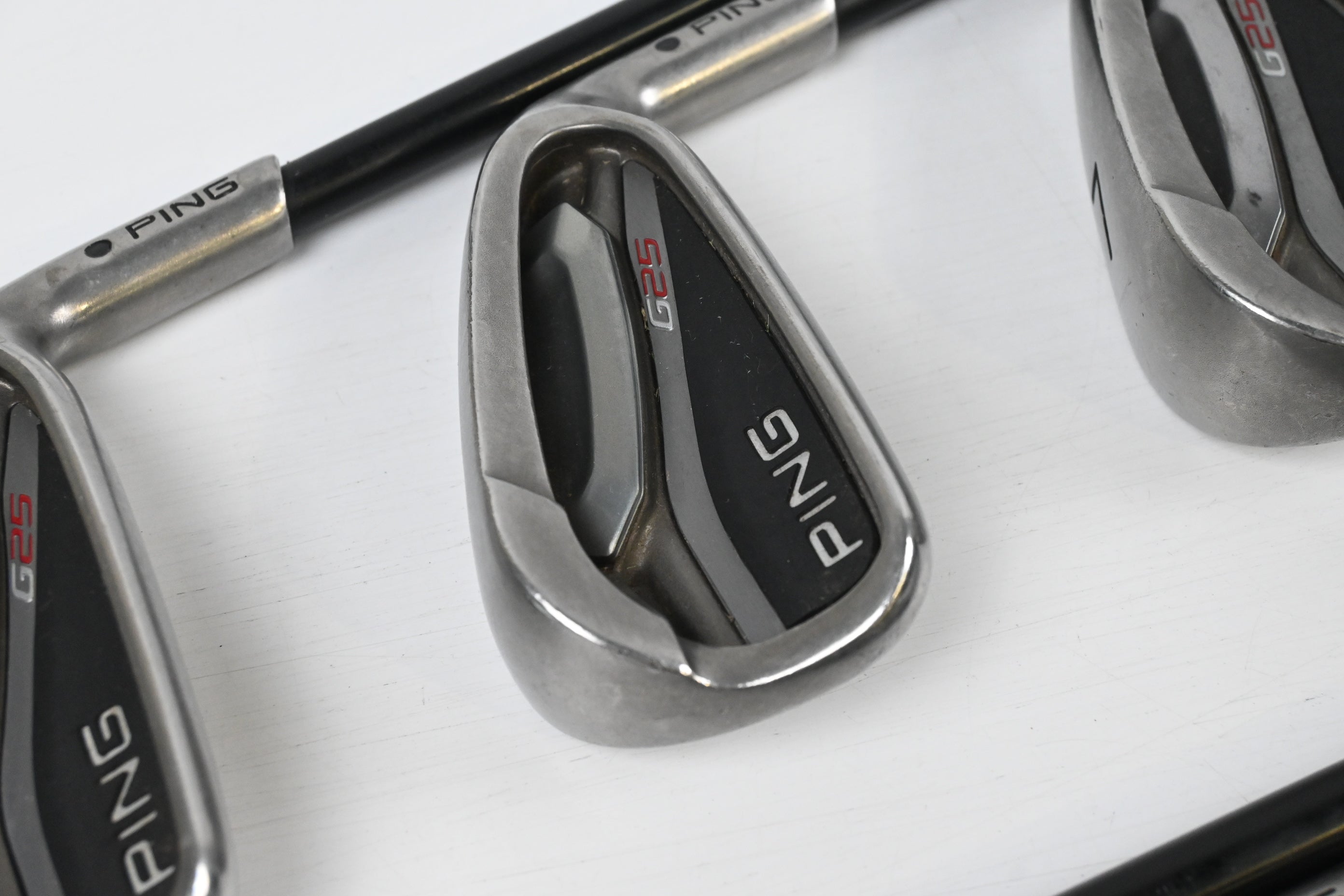Ping G25 Irons / 5-PW / Black Dot / Regular Flex Ping TFC 189 Shafts