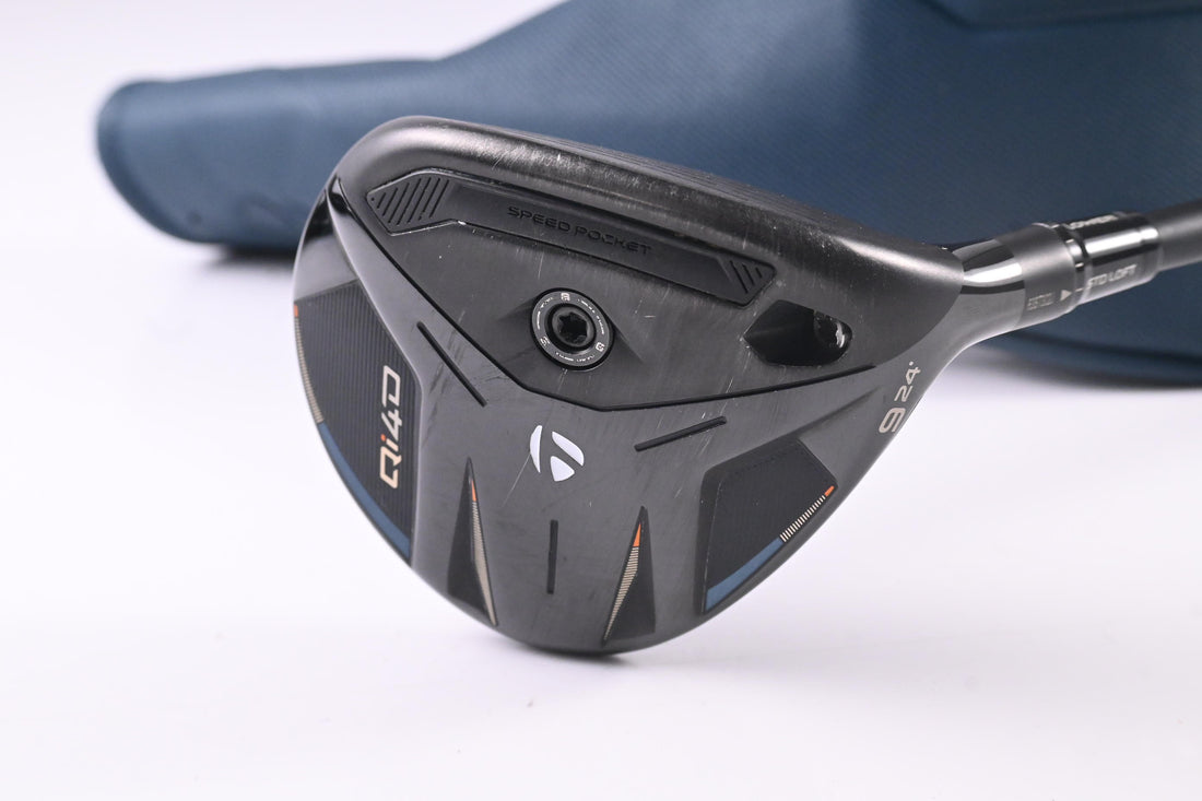 Taylormade Qi4D #9 Wood / 24 Degree / Regular Flex Vanquish 4 Shaft