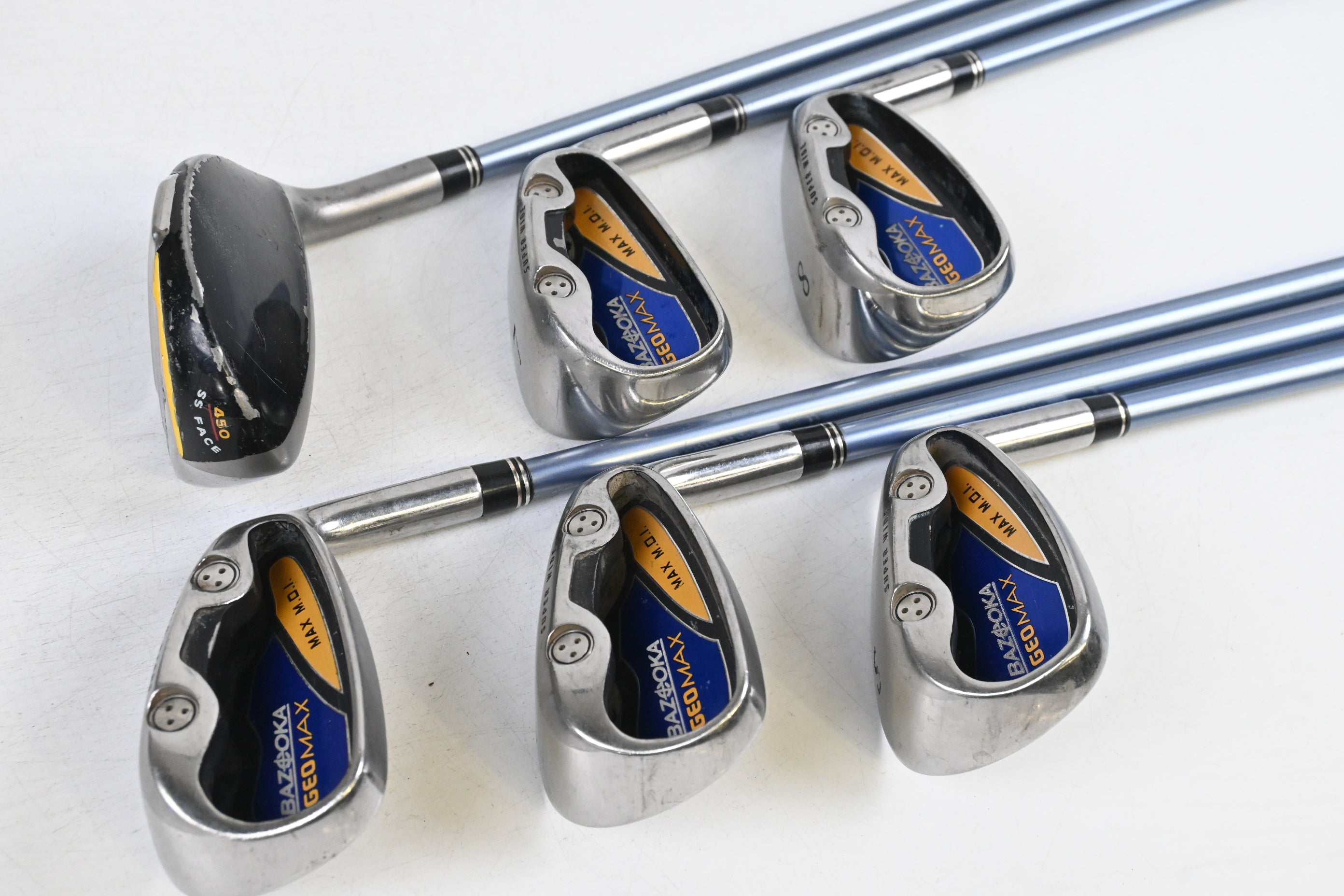 Ladies Bazooka GeoMax Irons / 6-PW+SW / Ladies Flex Graffalloy Bazooka Geo Max