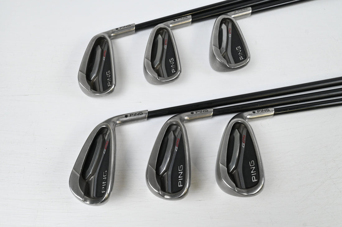 Ping G25 Irons / 5-PW / Black Dot / Regular Flex Ping TFC 189 Shafts
