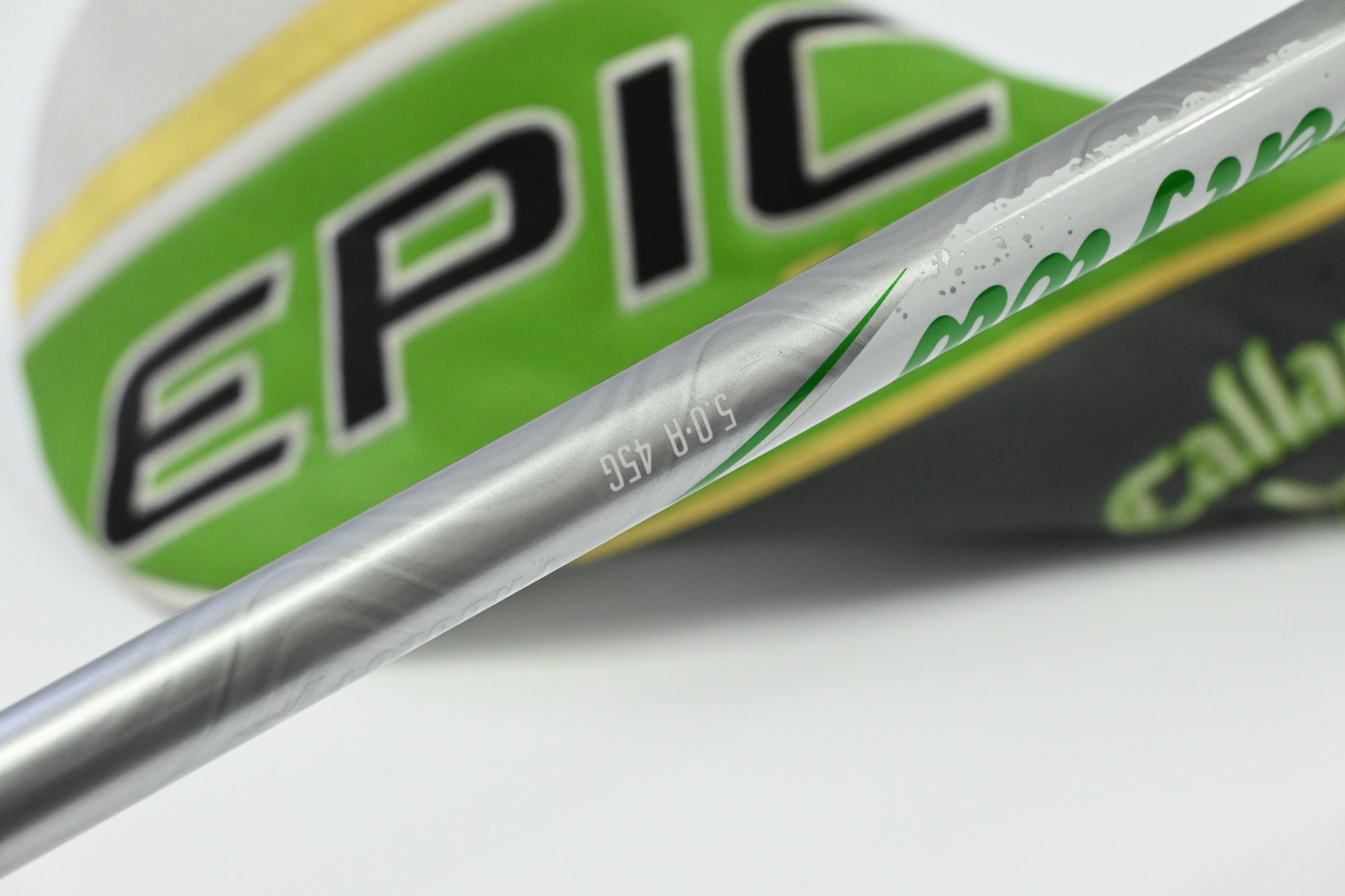 Callaway Epic Flash Driver / 10.5 Degree / Senior Flex Evenflow Green 45 Shaft