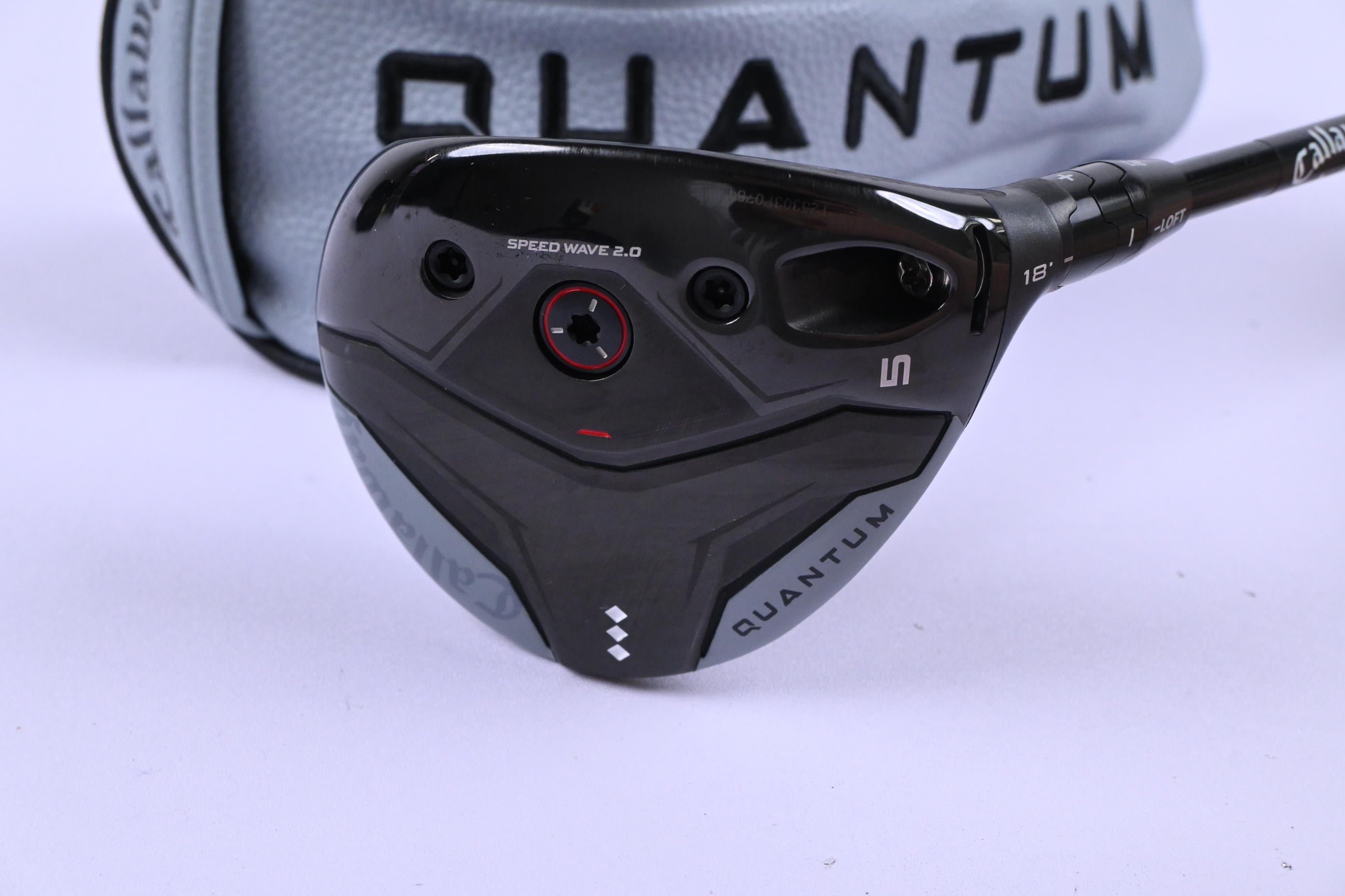 Callaway Quantum Triple Diamond #5 Wood / 18 Degree / Stiff Flex Ventus Black 7