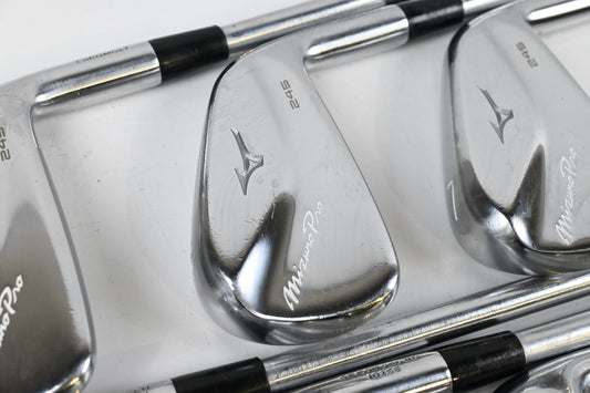 Mizuno Pro 245 Irons / 5-PW+GW / Stiff Flex Project X LS 120 Shafts