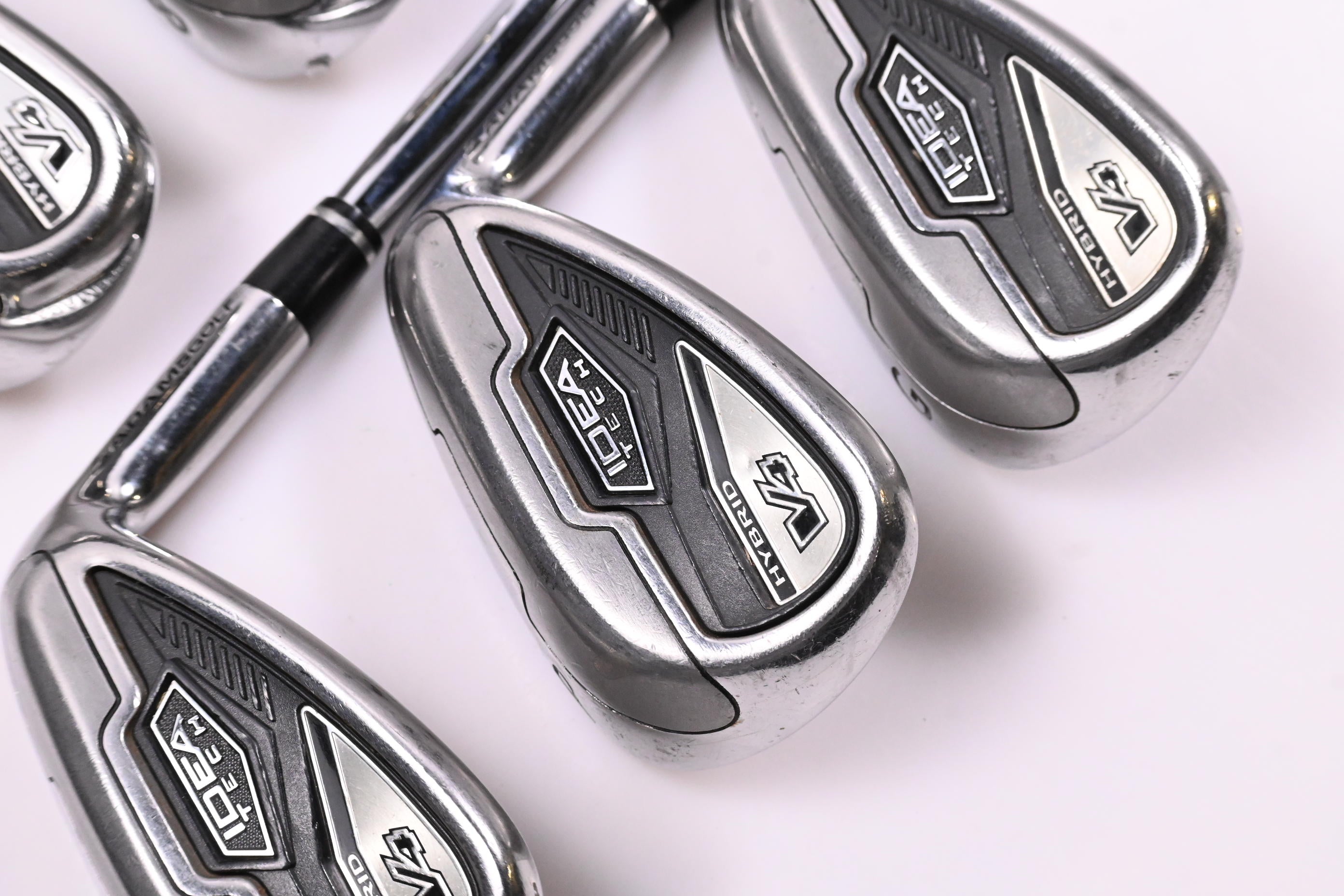 Adams Idea Tech V4 Hybrid Combo Irons / 7-PW+GW / Stiff Flex Adams Shafts