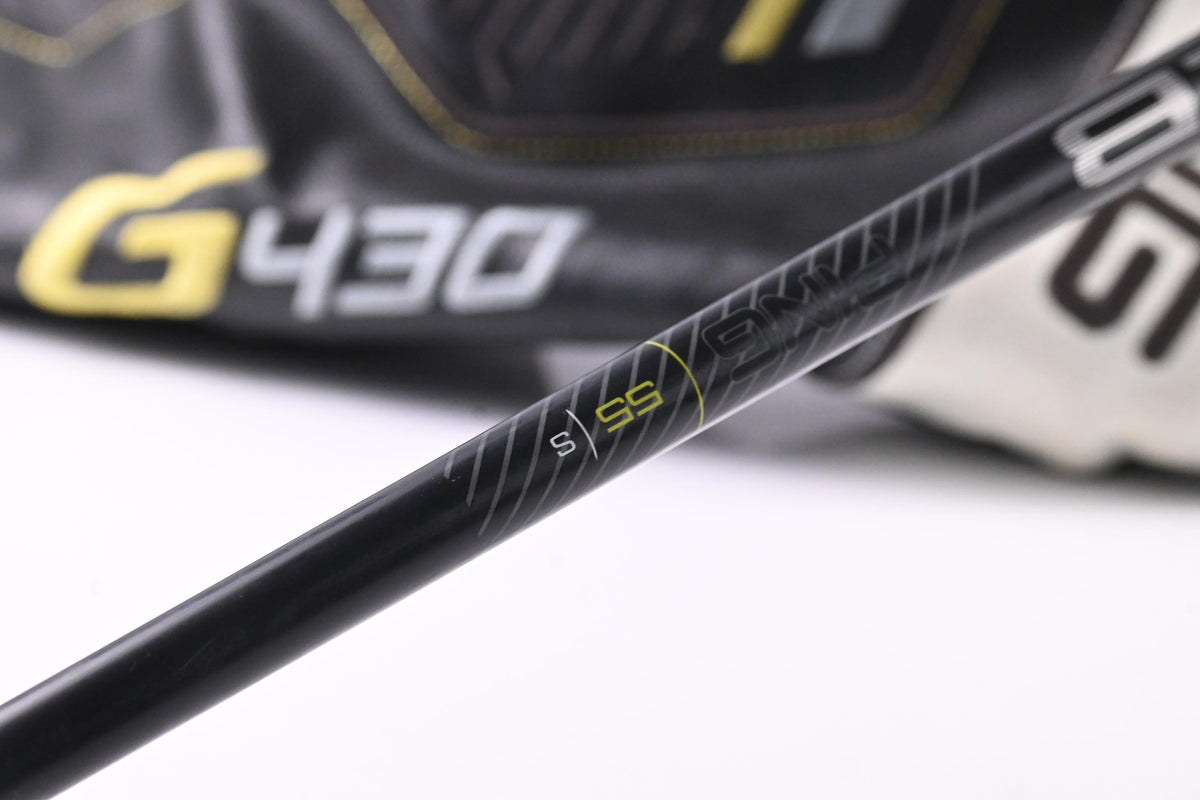 Ping G430 Max Driver / 10.5 Degree / Stiff Flex Ping Alta CB Black 55 Shaft