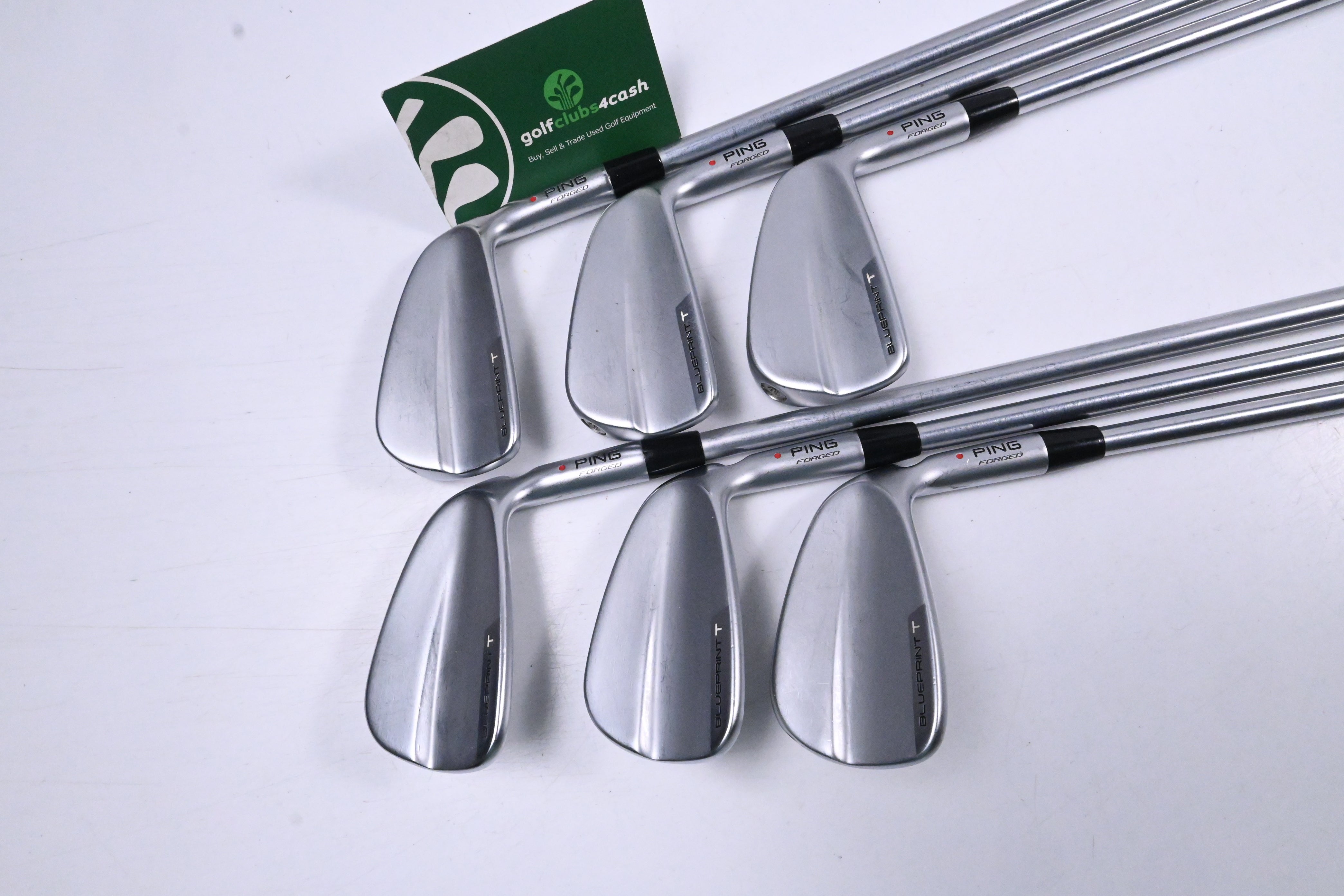 Ping Blueprint T Irons / 5-PW / Red Dot / X-Flex Project X LZ 125 Shafts