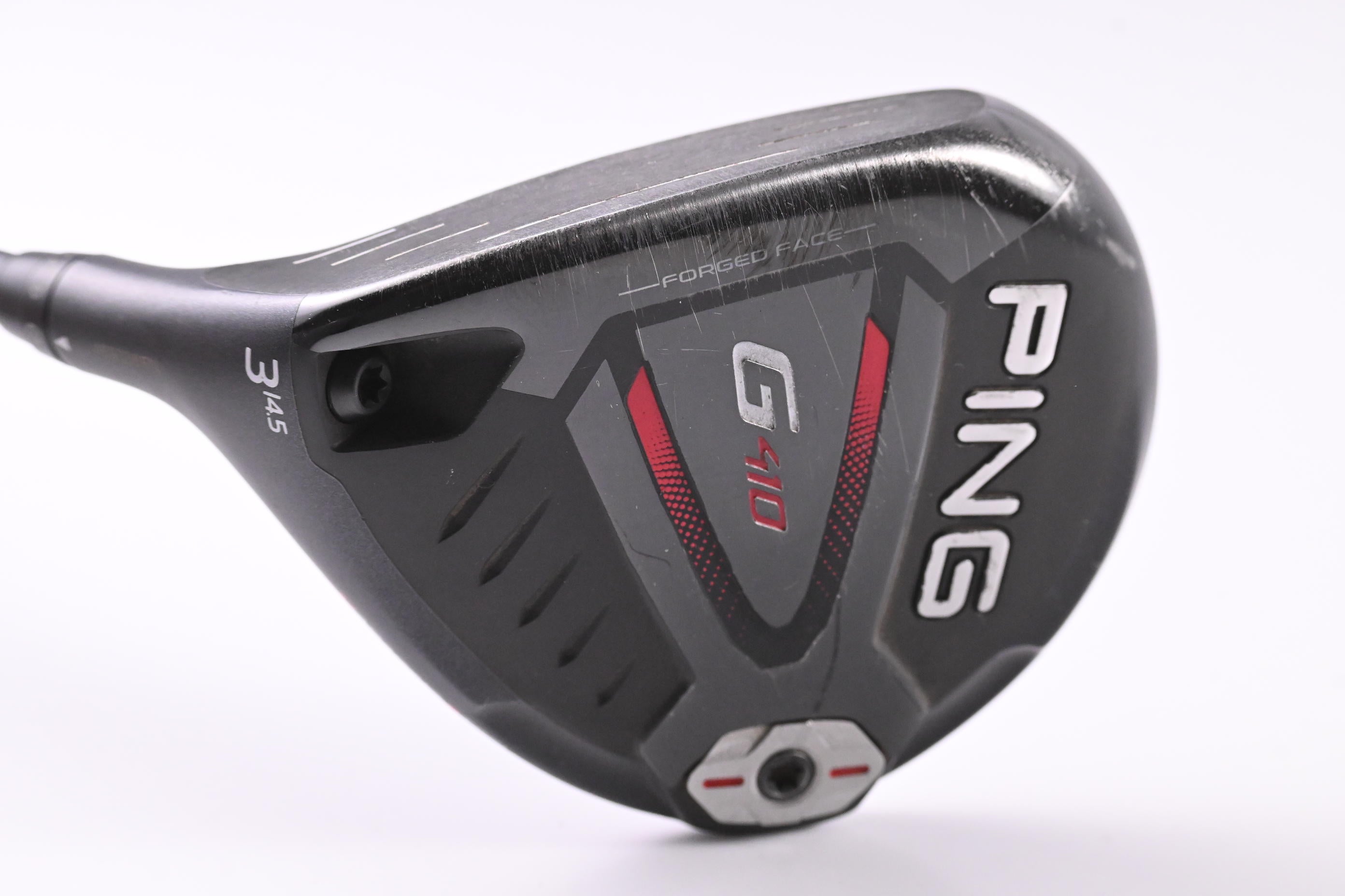 Left Hand Ping G410 #3 Wood / 14.5 Degree / Stiff Flex Ping Alta CB Red 65 Shaft