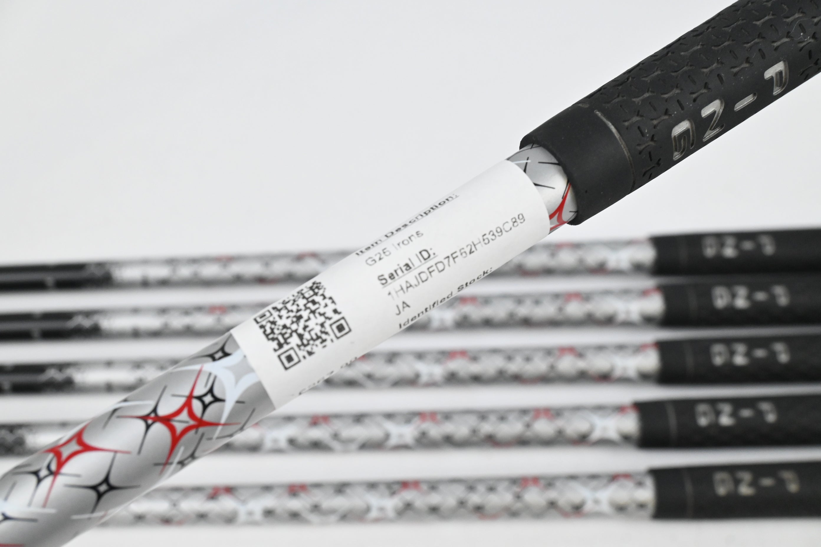 Ping G25 Irons / 5-PW / Black Dot / Regular Flex Ping TFC 189 Shafts