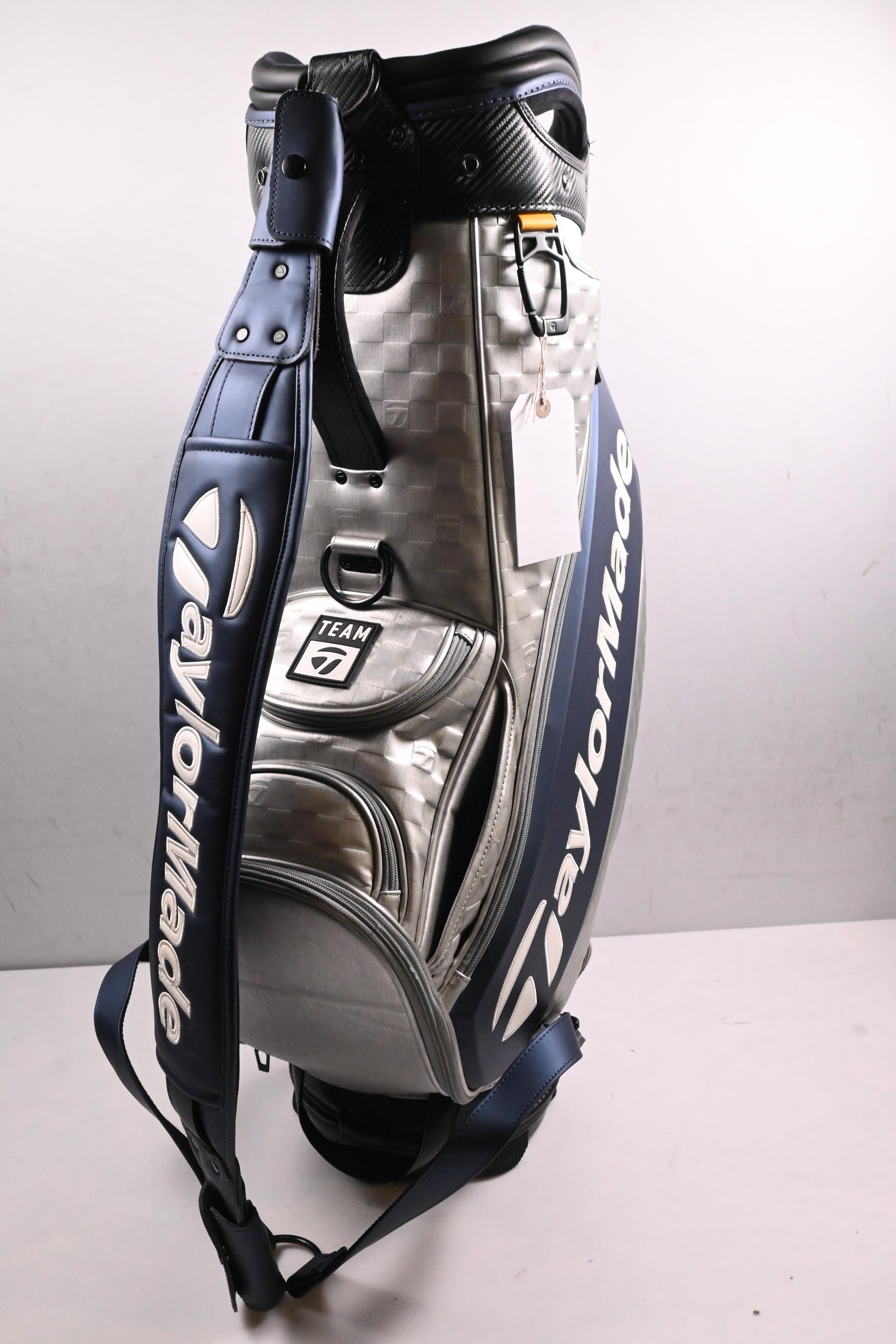 Taylormade Qi10 Tour Bag / 6-Way Divider / Silver, Navy