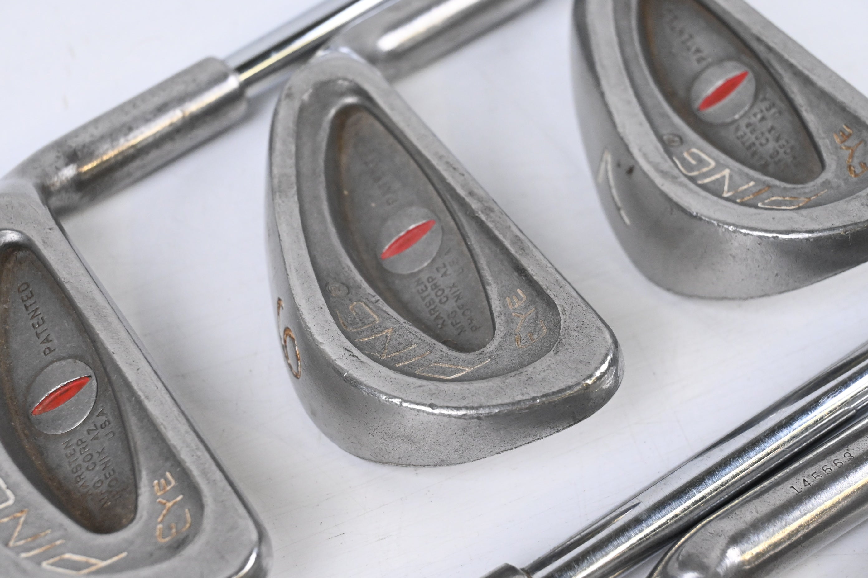 Ping Eye Irons / 5-PW+SW / Orange Dot / Stiff Flex True Temper Shafts