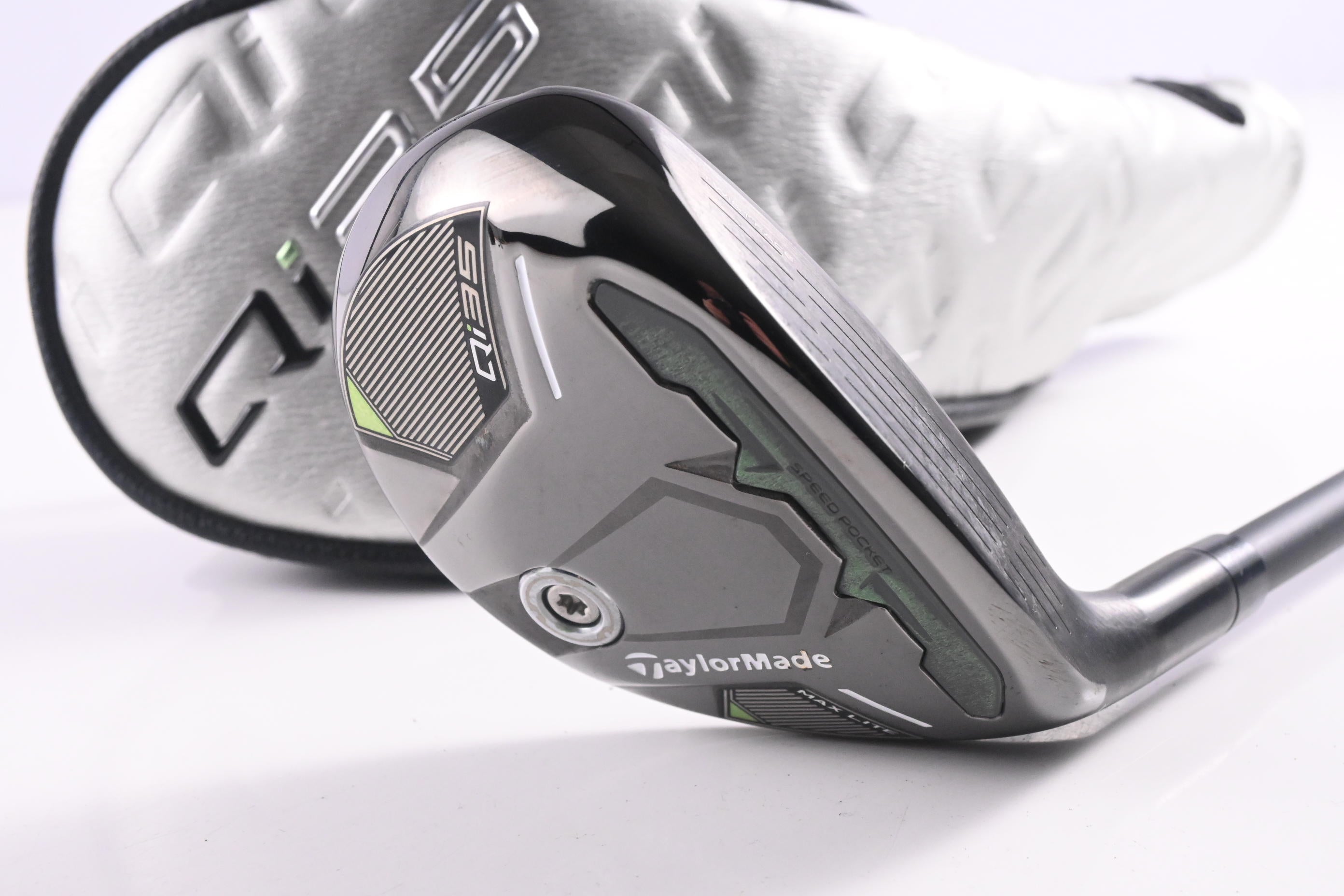 Taylormade Qi35 Max Lite #5 Hybrid / 27 Degree / Senior Flex Vanquish Blue 5