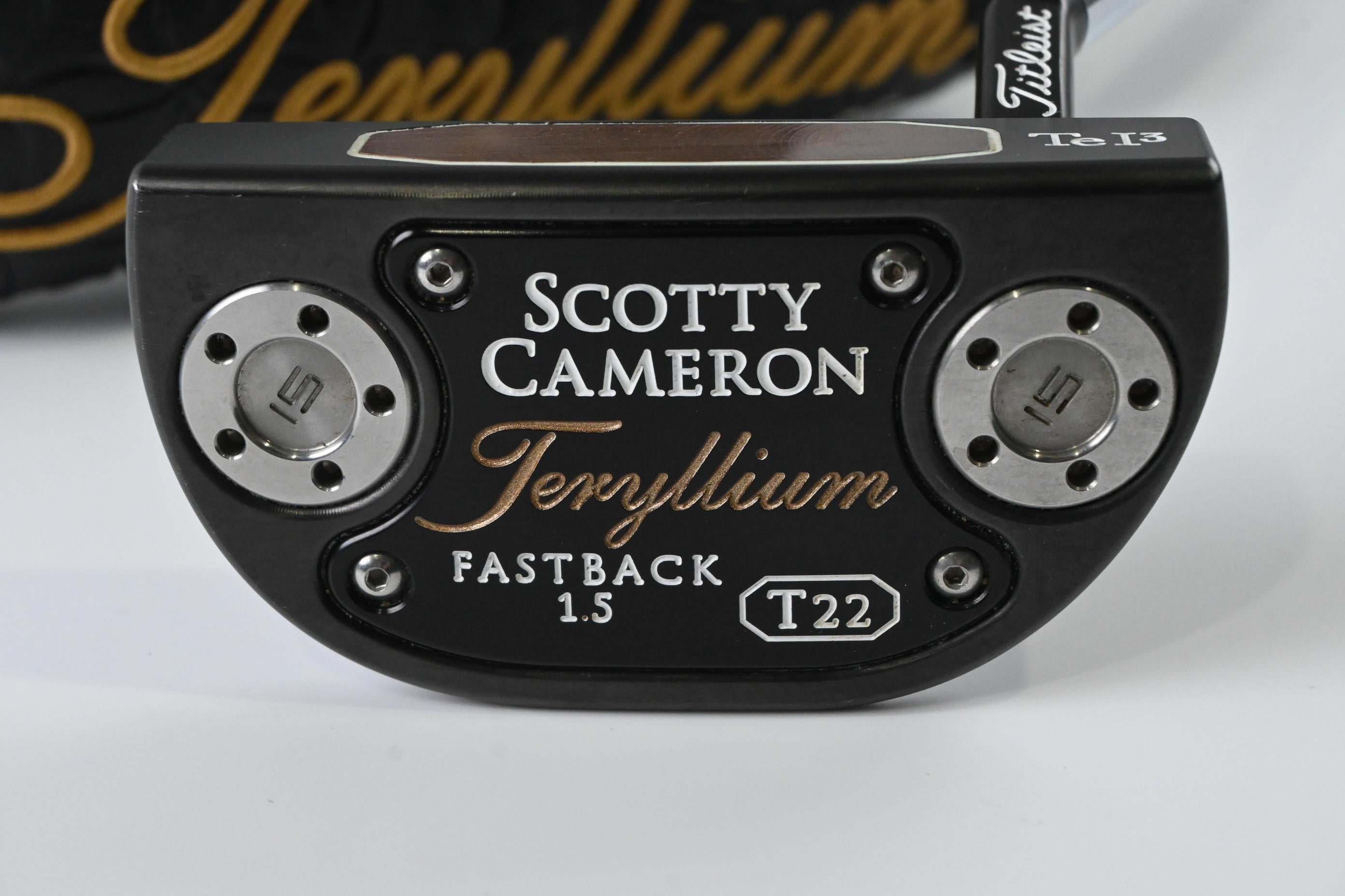 Scotty Cameron Teryllium Limited Release T22 Fastback 1.5 Putter / 34 Inch
