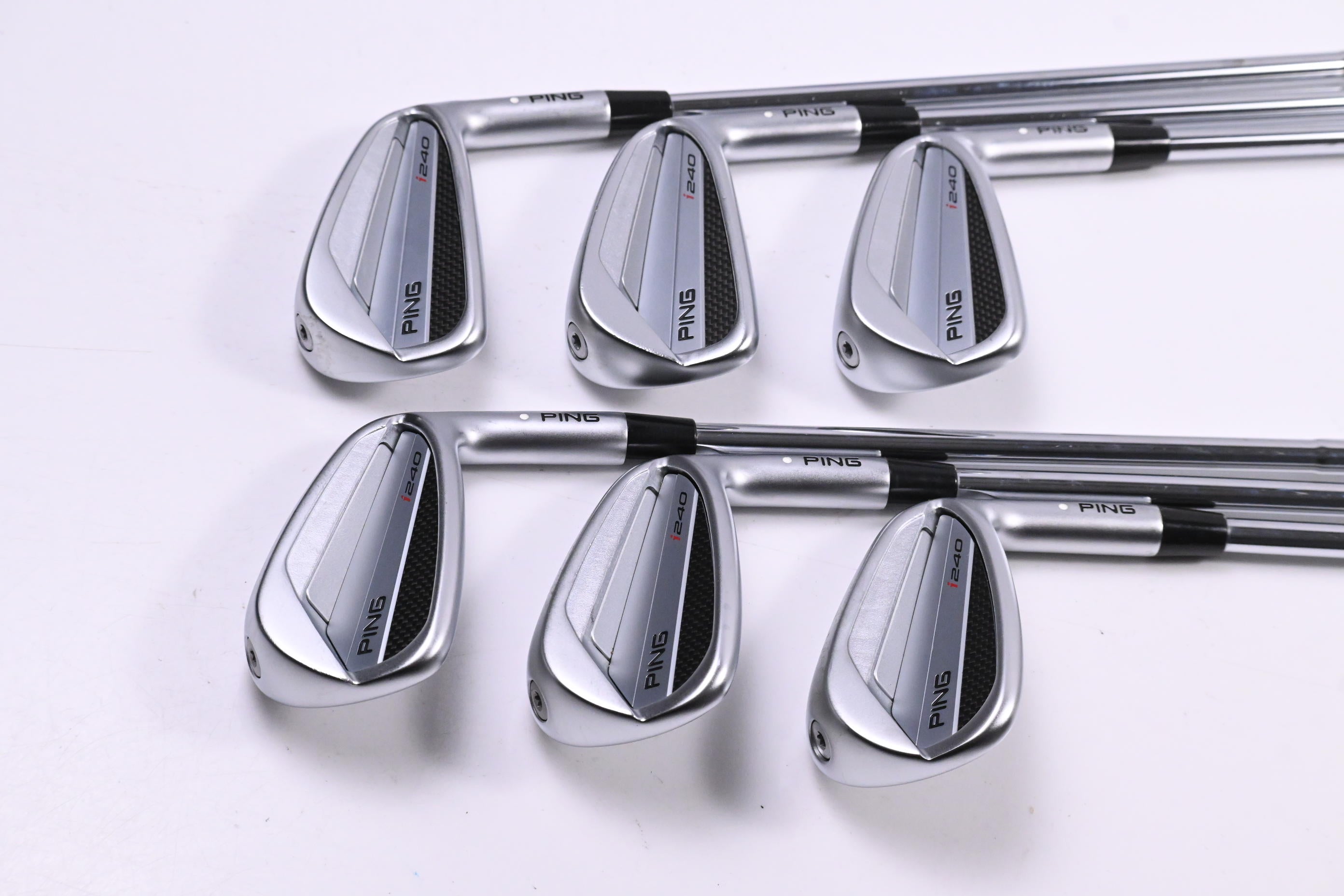 Ping I240 Irons / 5-PW / White Dot / Regular Flex Dynamic Gold Mid 100 R300