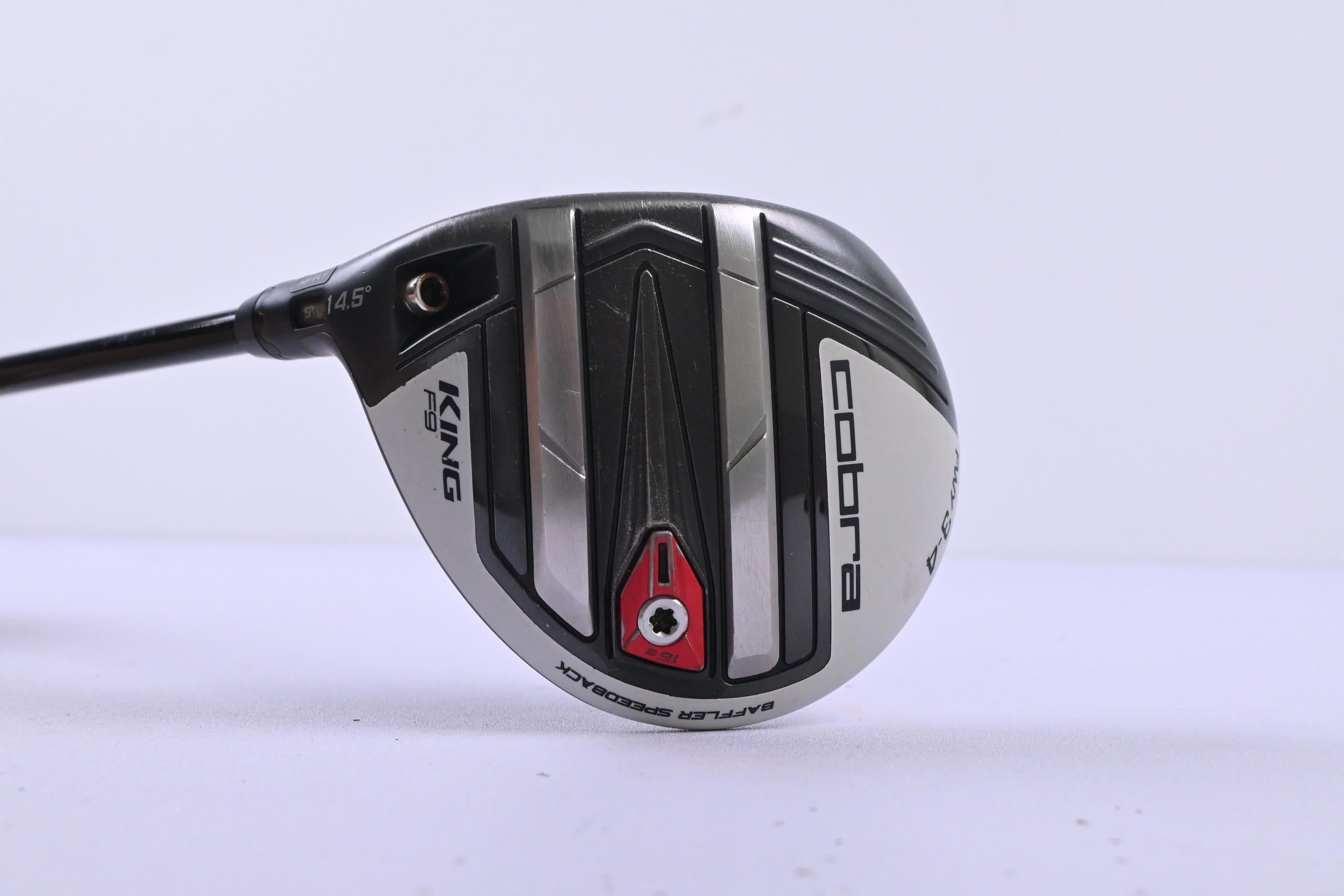 Left Hand Cobra King F9 #3 Wood / 14.5 Degree / Stiff Flex Fujikura Atmos Blue 7