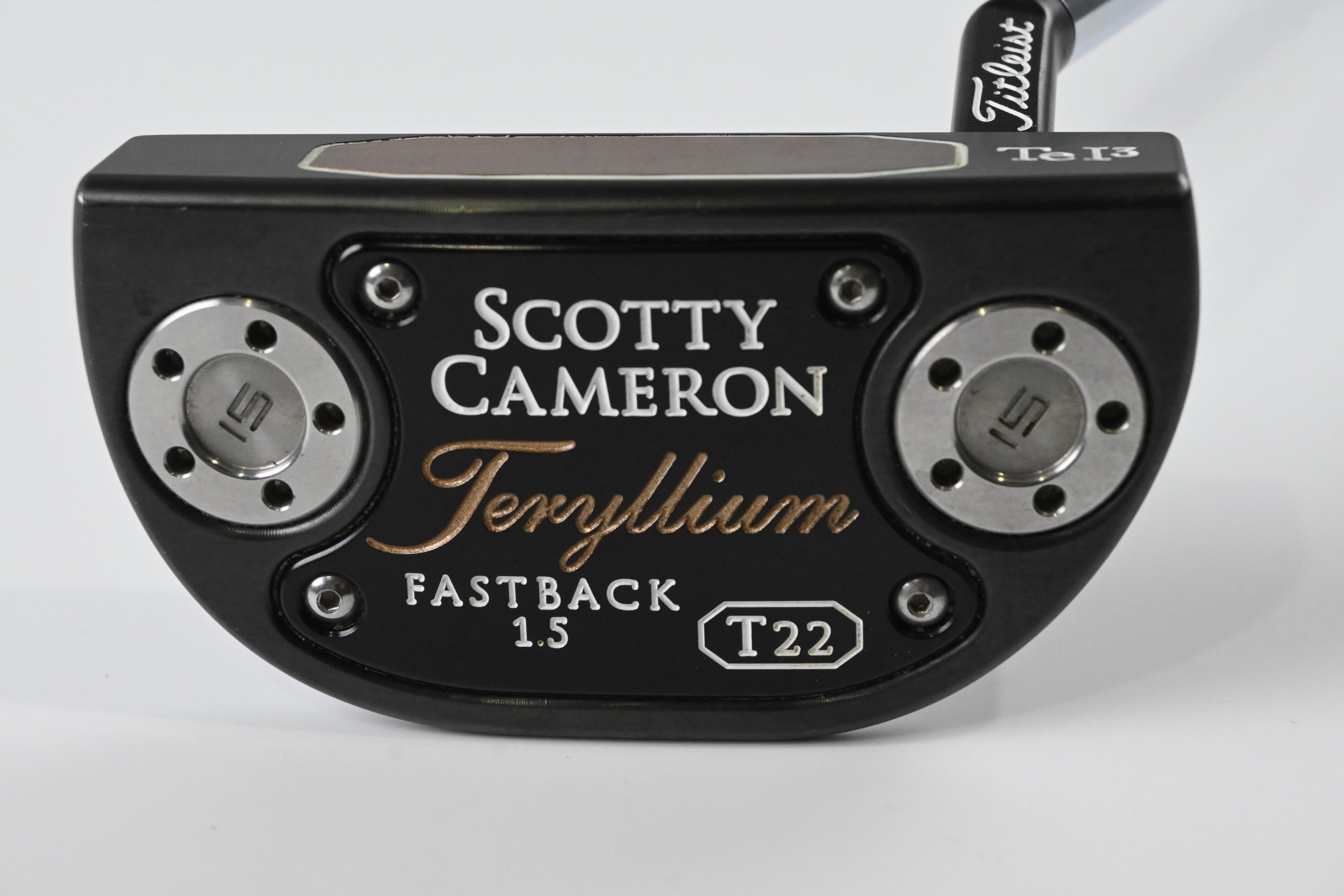 Scotty Cameron Teryllium Limited Release T22 Fastback 1.5 Putter / 34 Inch