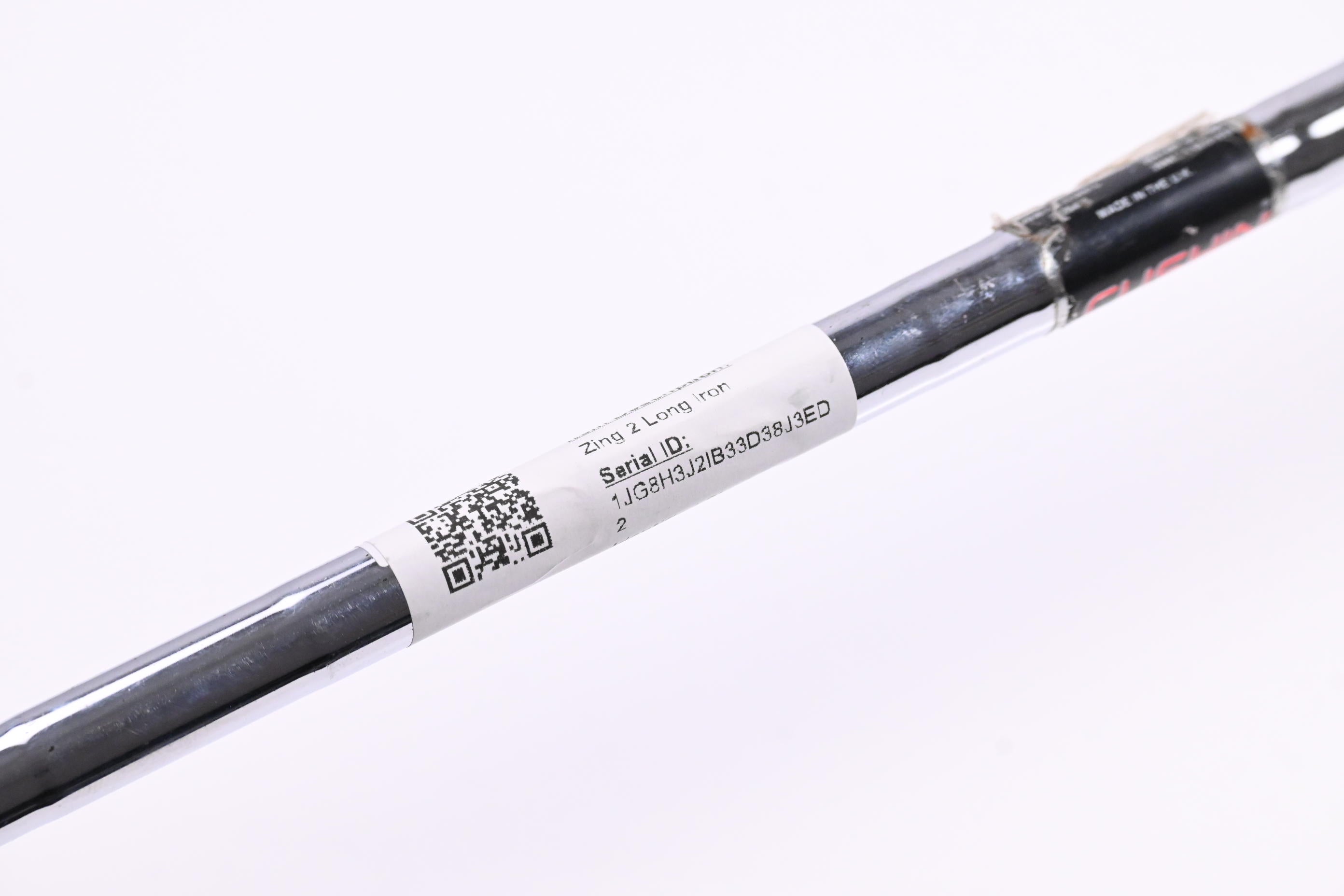 Left Hand Ping Zing 2 #4 Iron / 24 Degree / White Dot / Stiff Flex Ping JZ Red