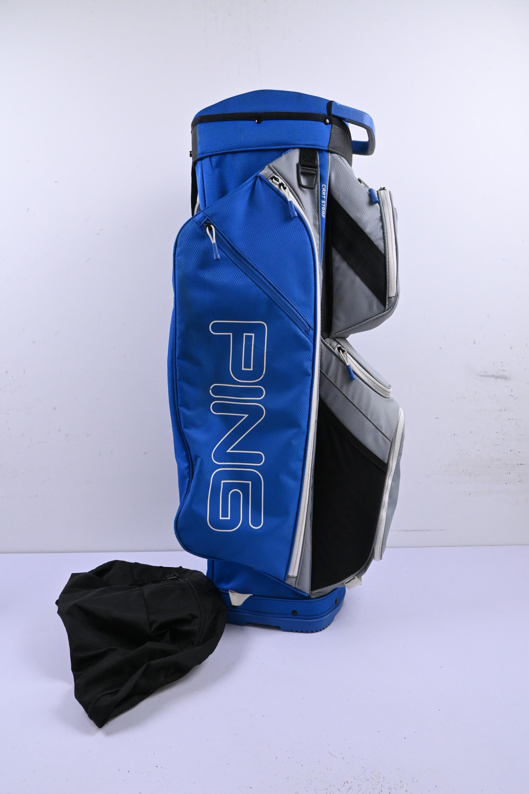 Ping Traverse Cart Bag / 14-Way Divider / Blue, Grey & Black