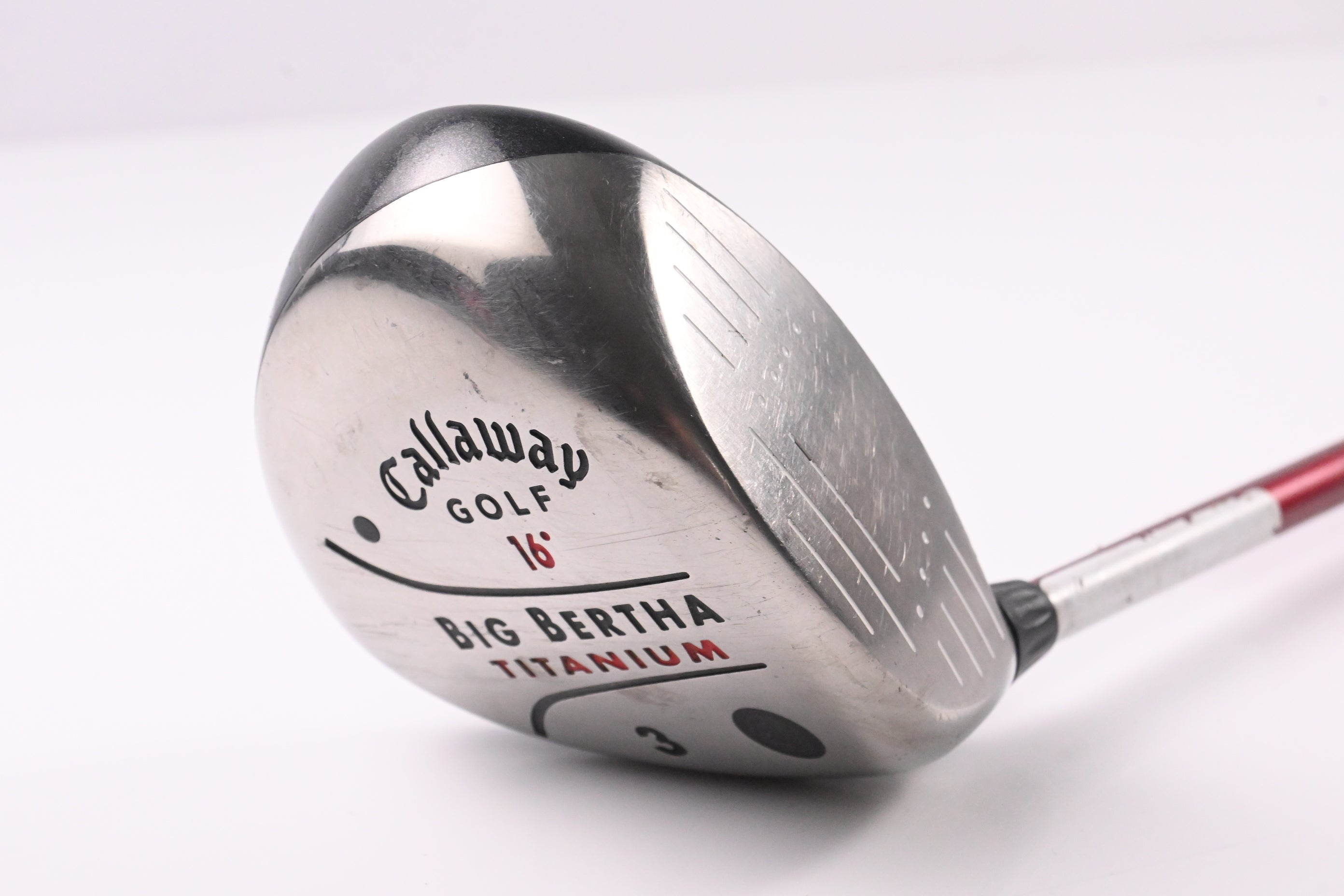 Callaway Big Bertha Titanium #3 Wood / 16 Degree / Regular Flex Callaway RCH 75