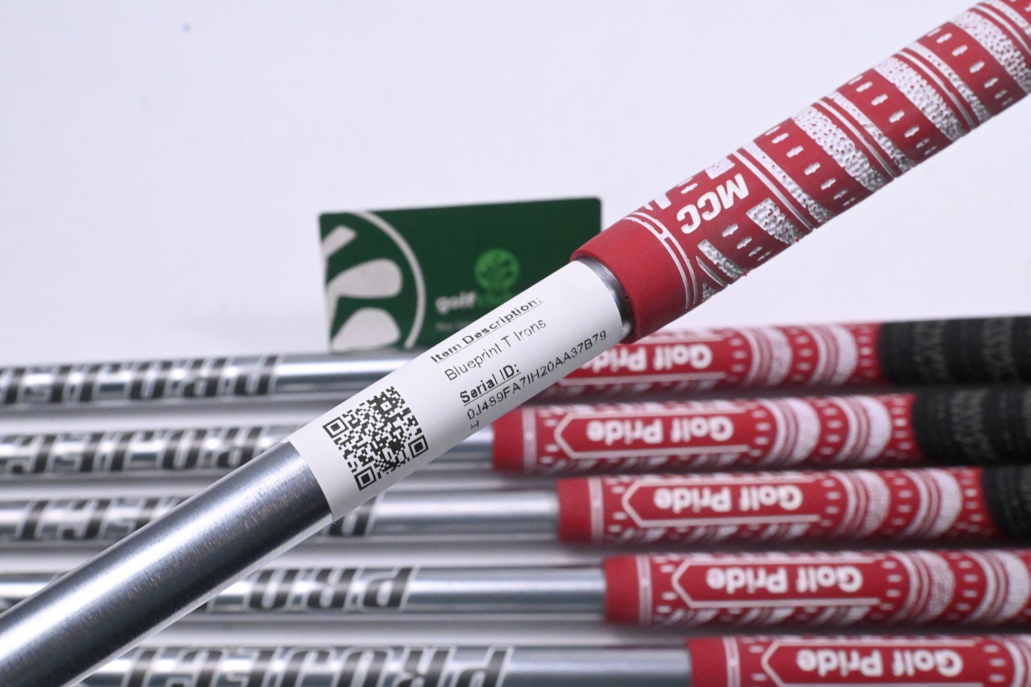 Ping Blueprint T Irons / 5-PW / Red Dot / X-Flex Project X LZ 125 Shafts