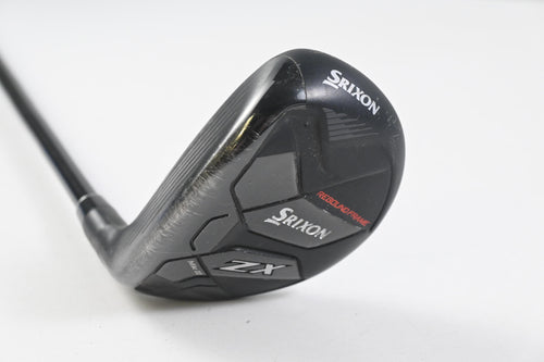 Left Hand Srixon ZX Mk II 2023 #4 Hybrid / 22 Degree / Regular Flex HZRDUS Smoke