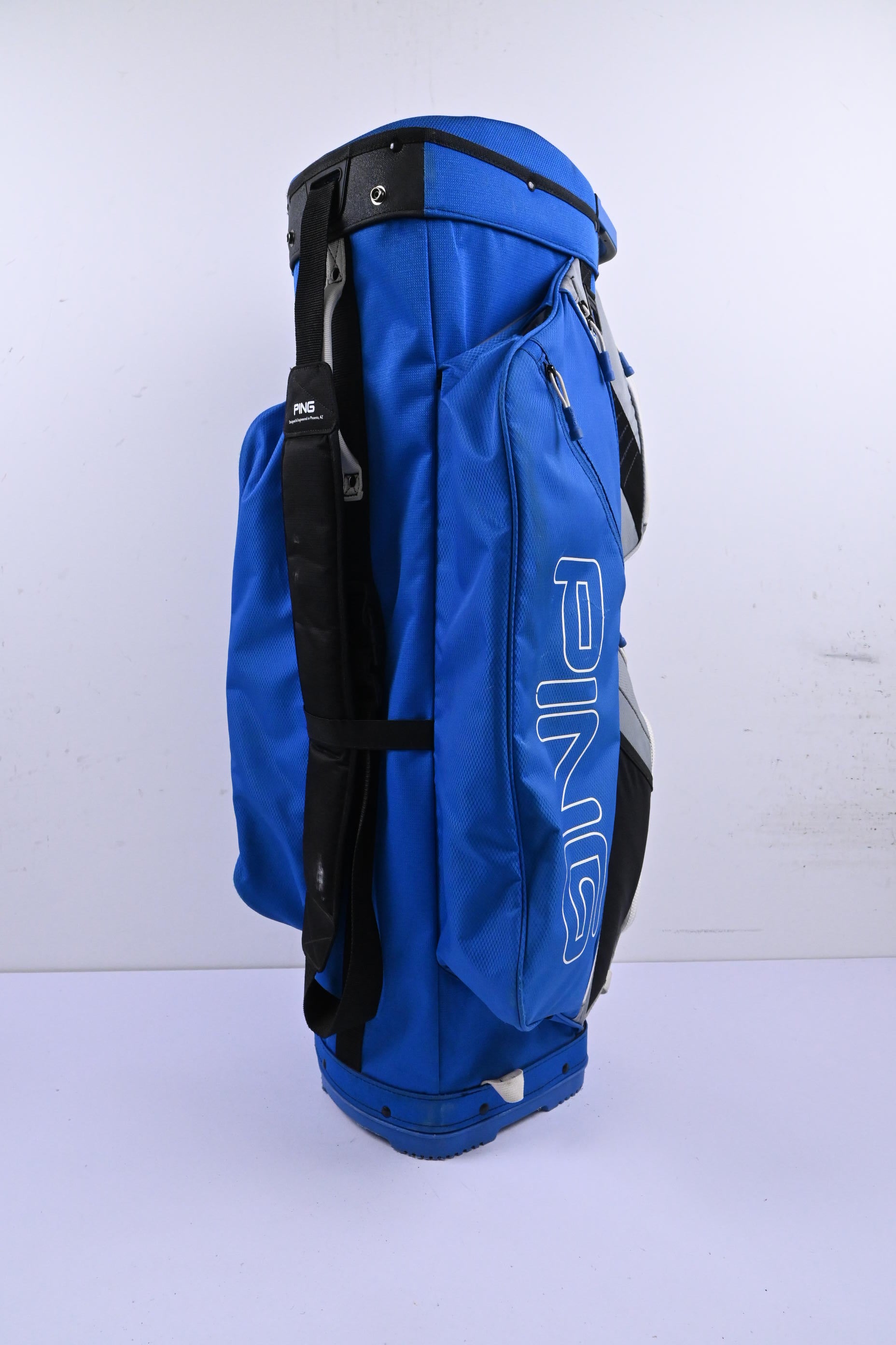 Ping Traverse Cart Bag / 14-Way Divider / Blue, Grey & Black