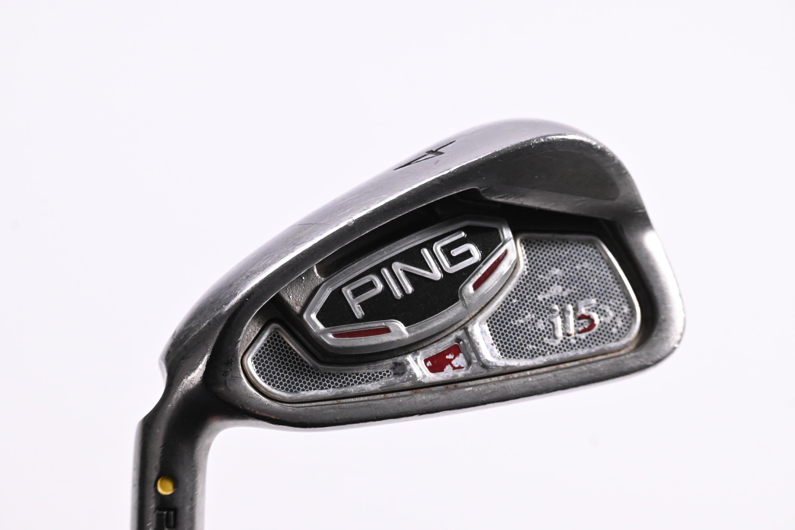 Left Hand Ping i15 #4 Iron / 24 Degree / Yellow Dot / Regular Flex Steel Shaft