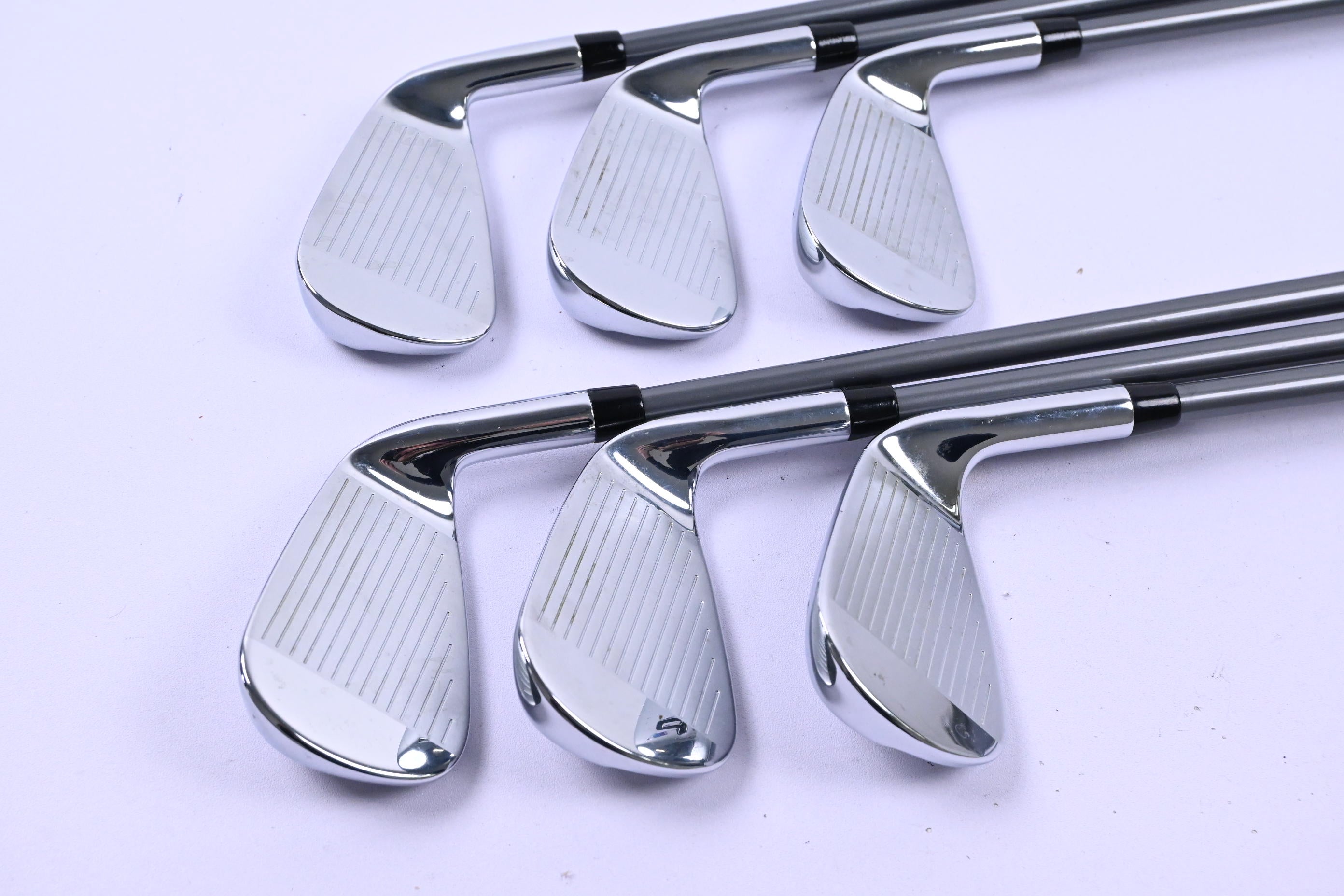Left Hand Callaway Elyte Irons / 5-PW / Regular Flex Denali Charcoal 65 Shafts