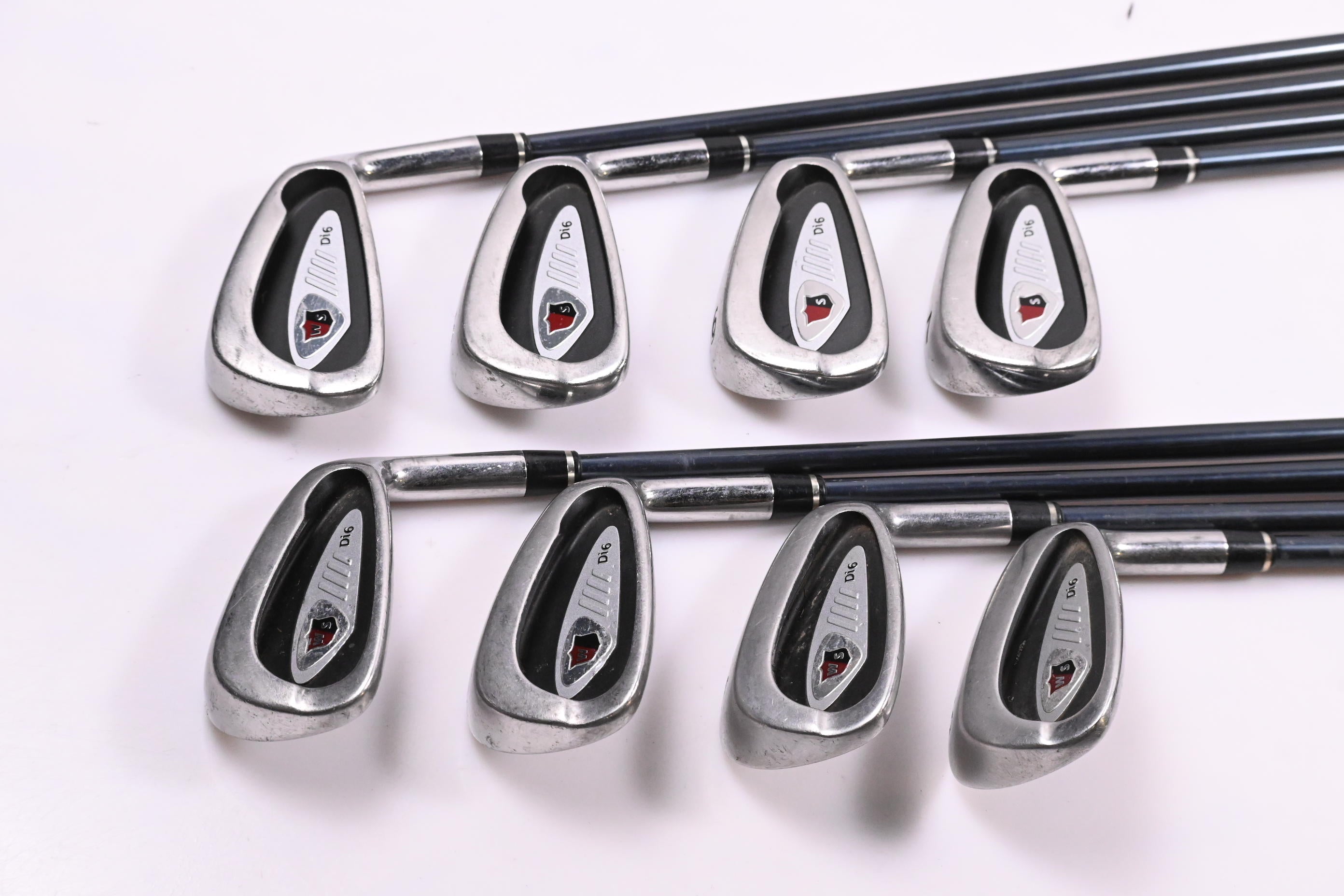 Wilson Di6 Irons / 4-PW+SW / Regular Flex Wilson NanoTech 75 Shafts