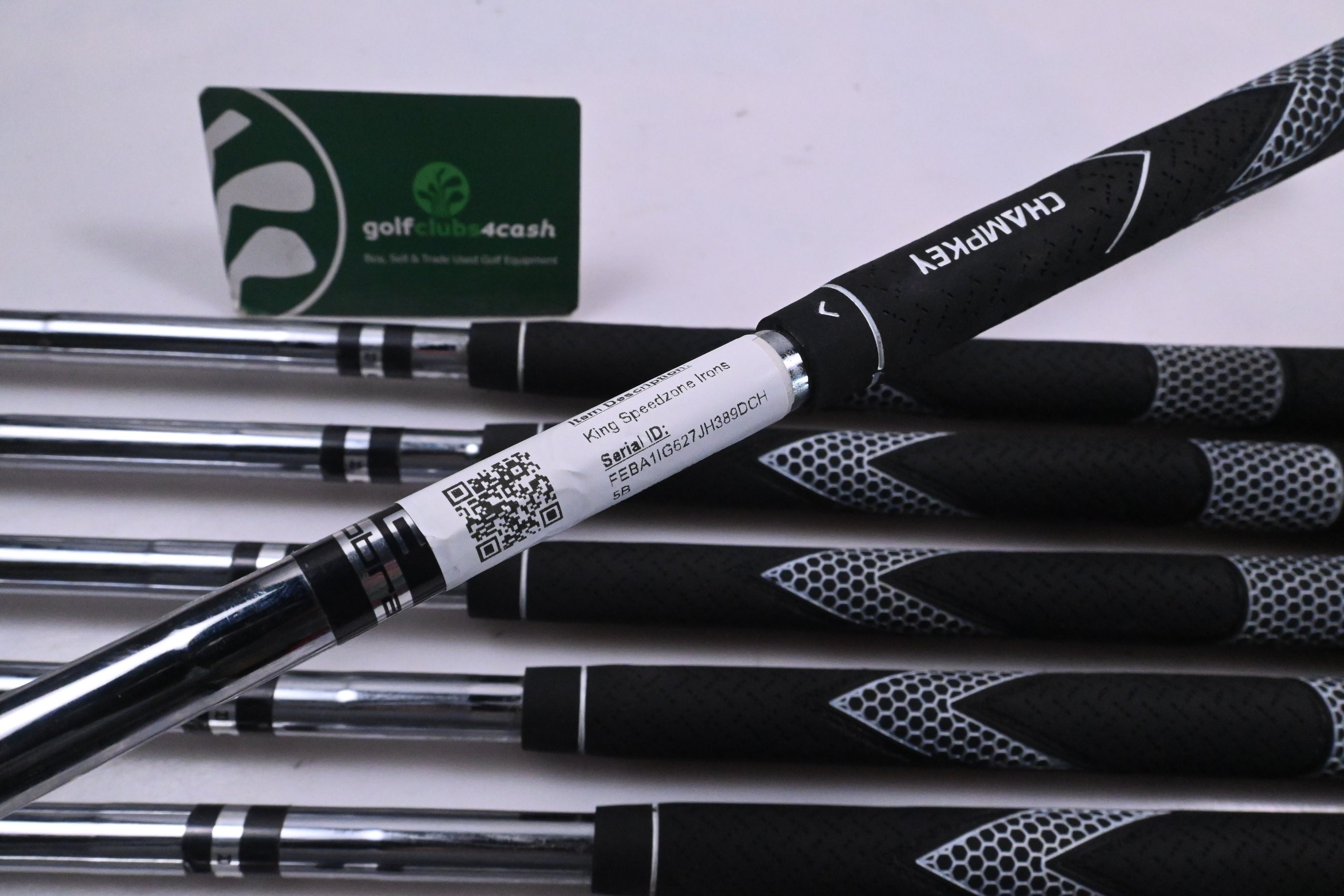Cobra King Speedzone Irons / 5-PW+GW / Regular Flex Cobra Shafts